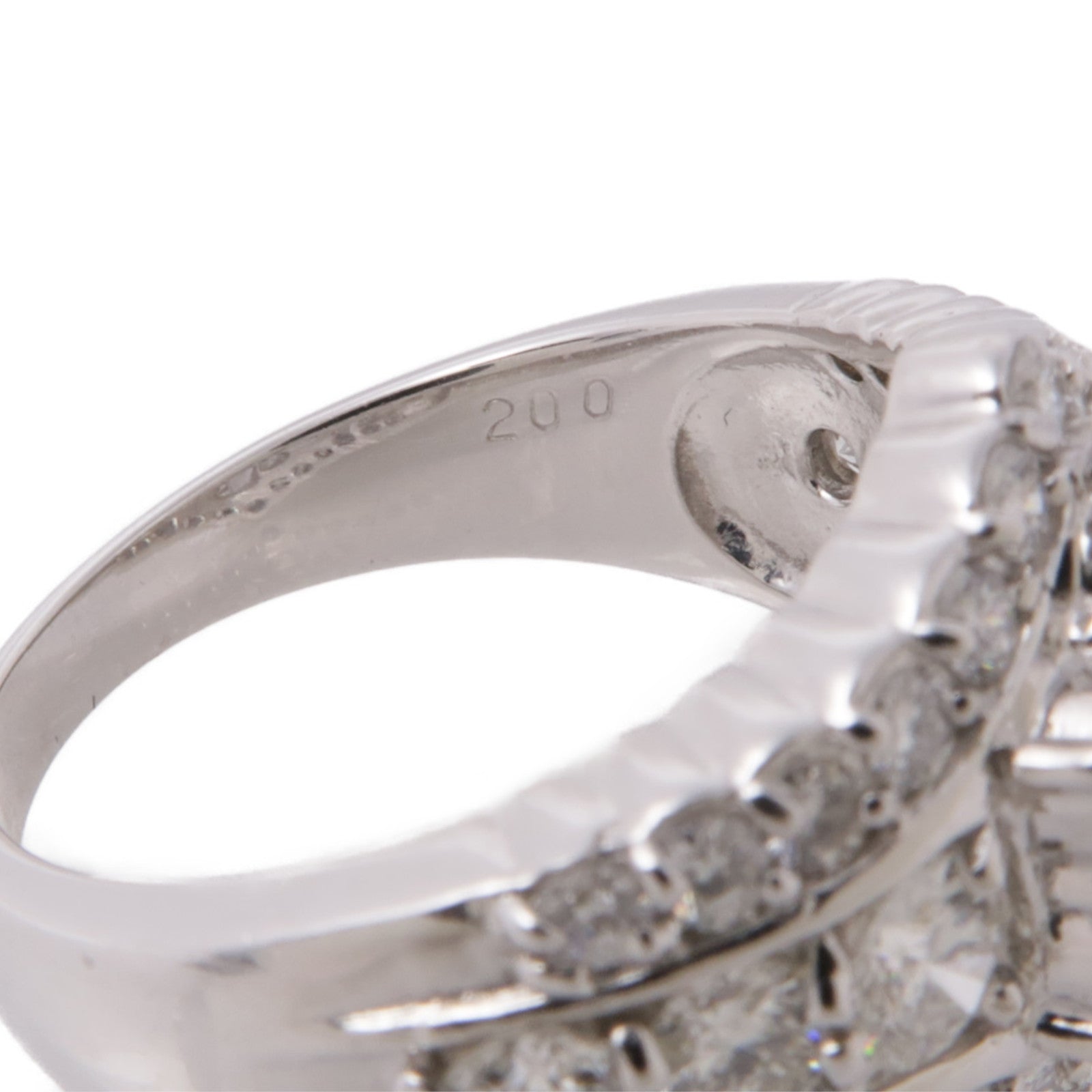 JEWELRY【激減優惠】 PT900鉑金Diamond Ring鑽石戒指US#6