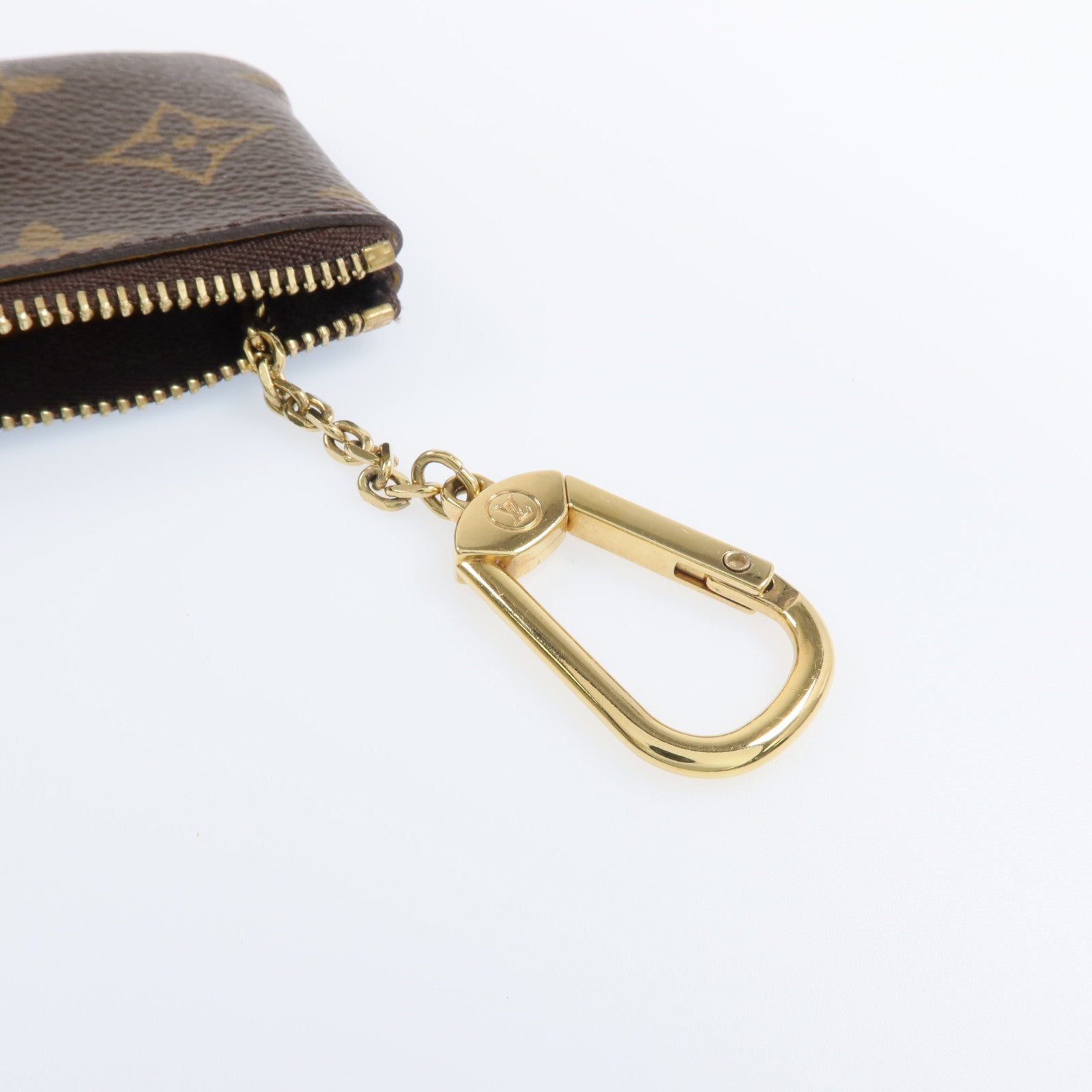 LOUIS VUITTON Monogram Key Holder金扣鎖匙包