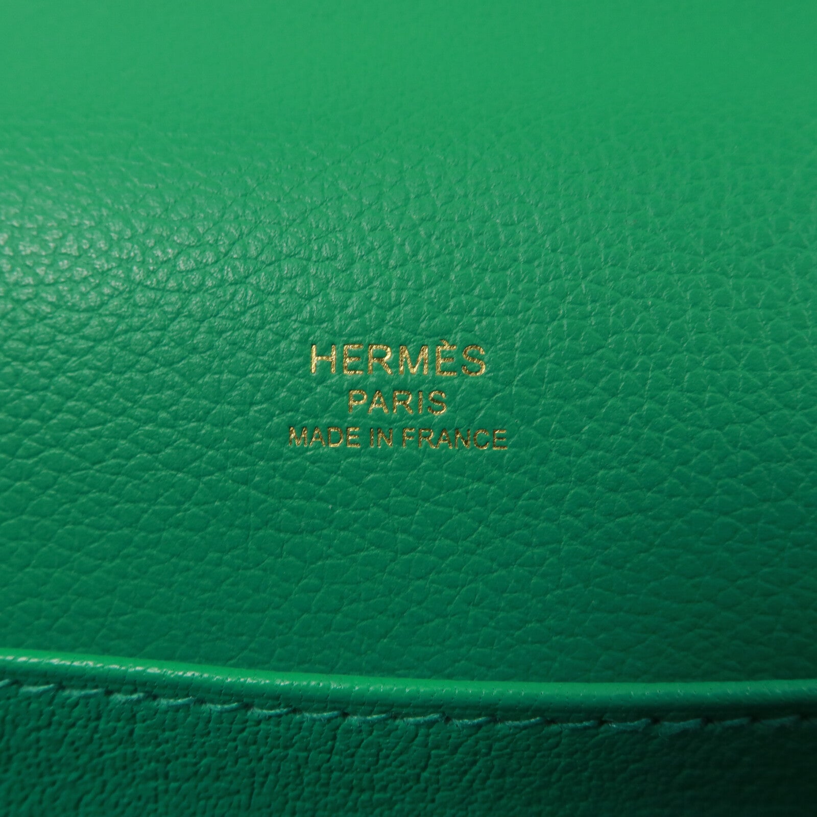 HERMES Evercolor皮革Roulis 23肩背袋Menthe