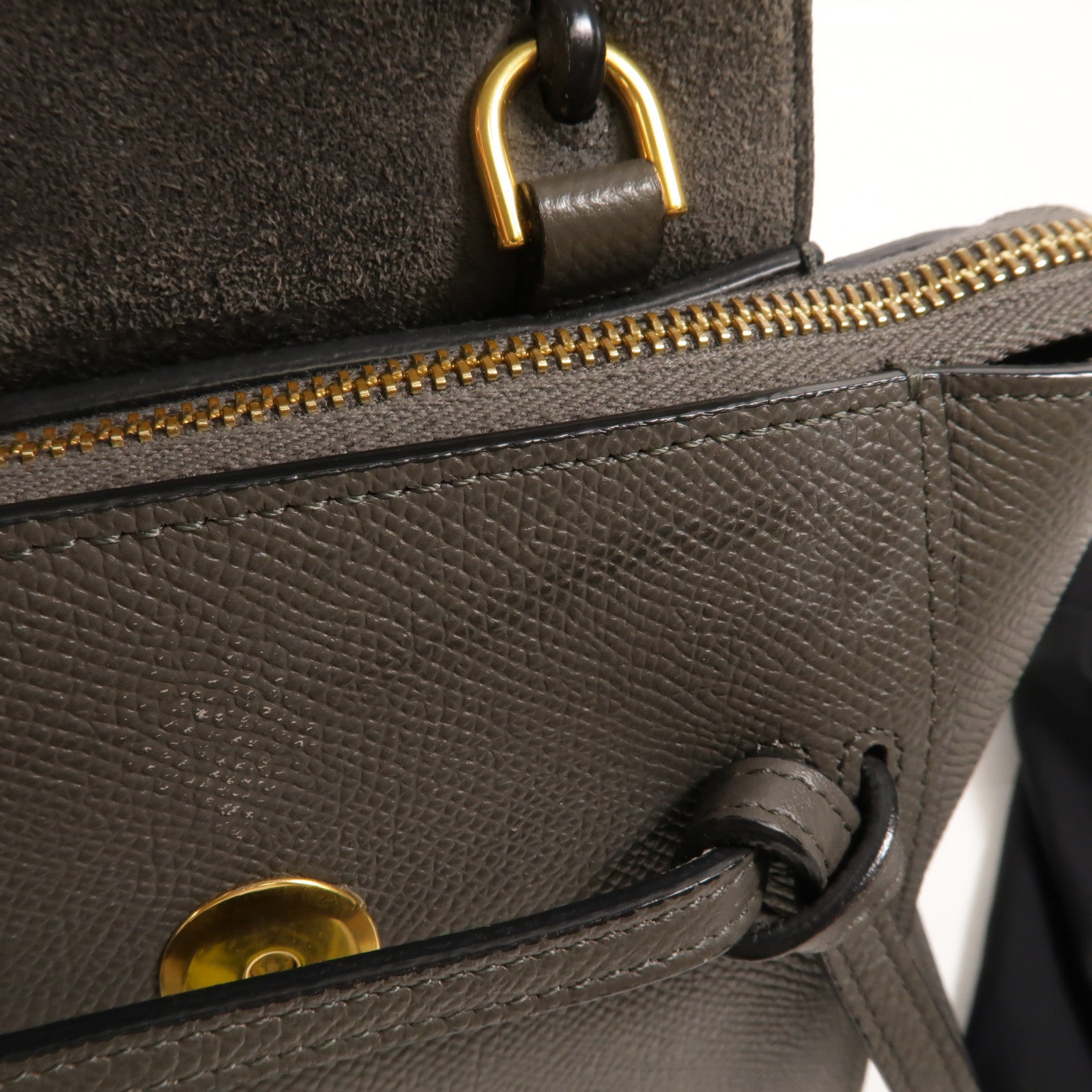 CELINE 牛皮皮革Pico Belt Bag手挽肩背兩用袋