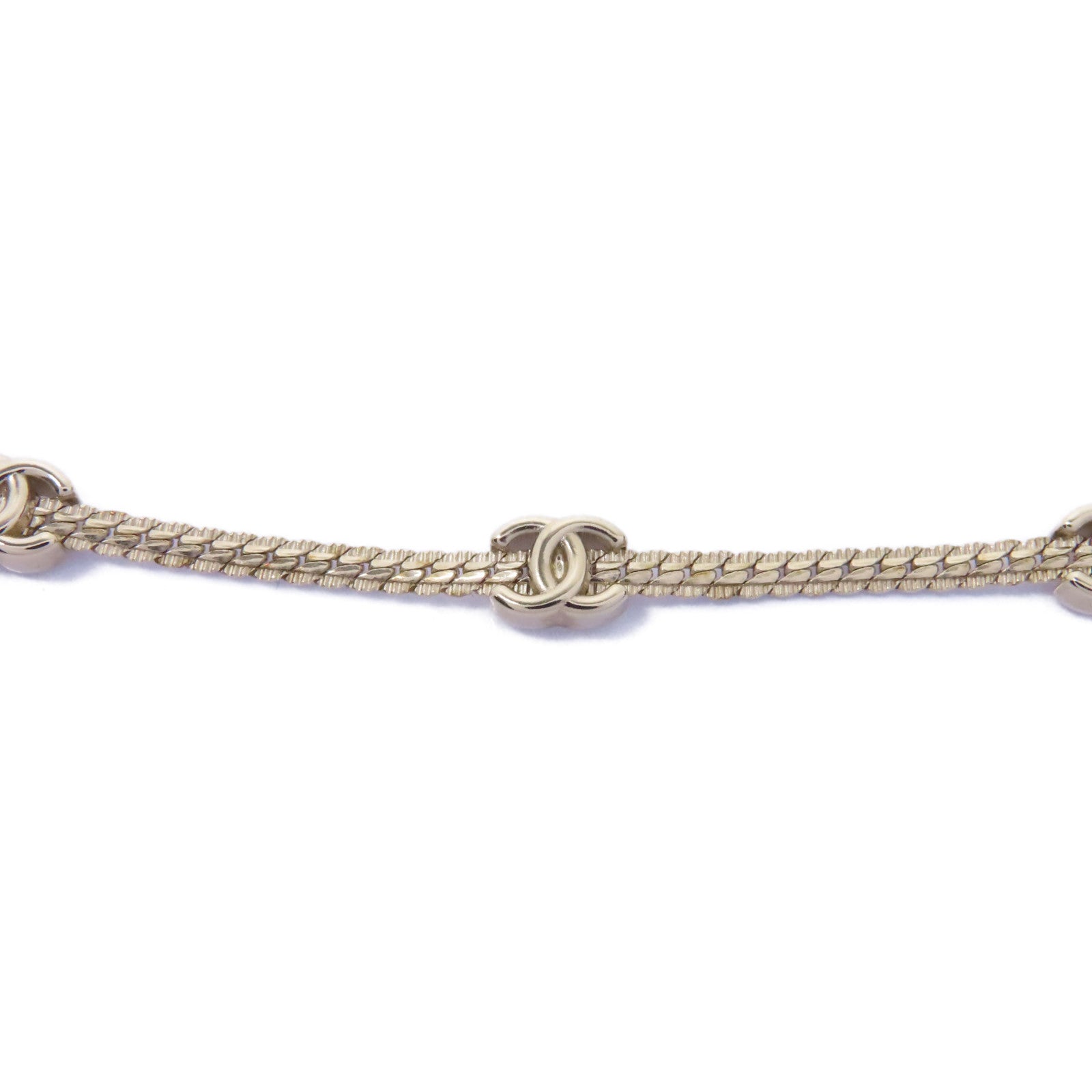 CHANEL 金屬Necklace項鍊金色