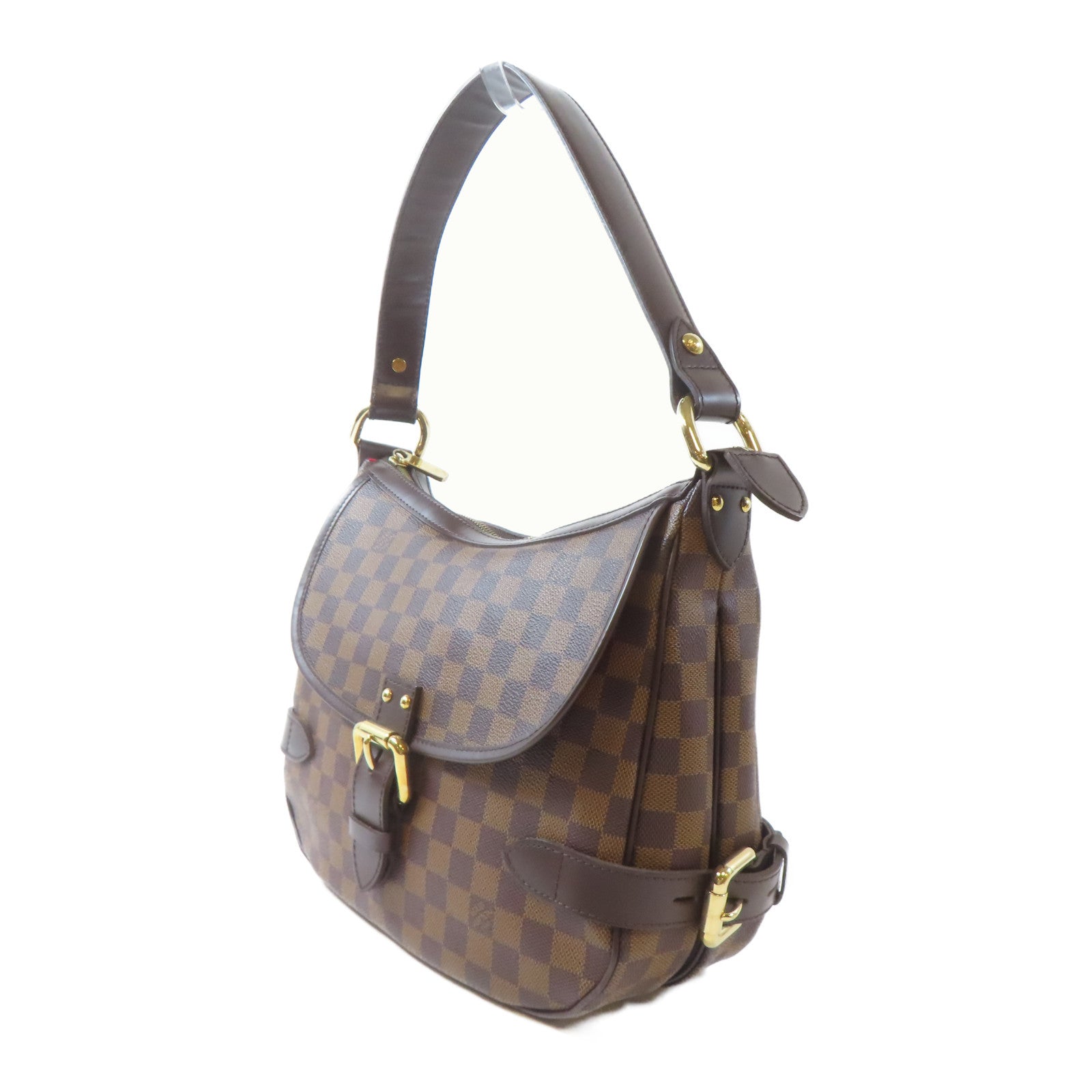 LOUIS VUITTON 【激減優惠】Damier Highbury金扣肩背袋啡色