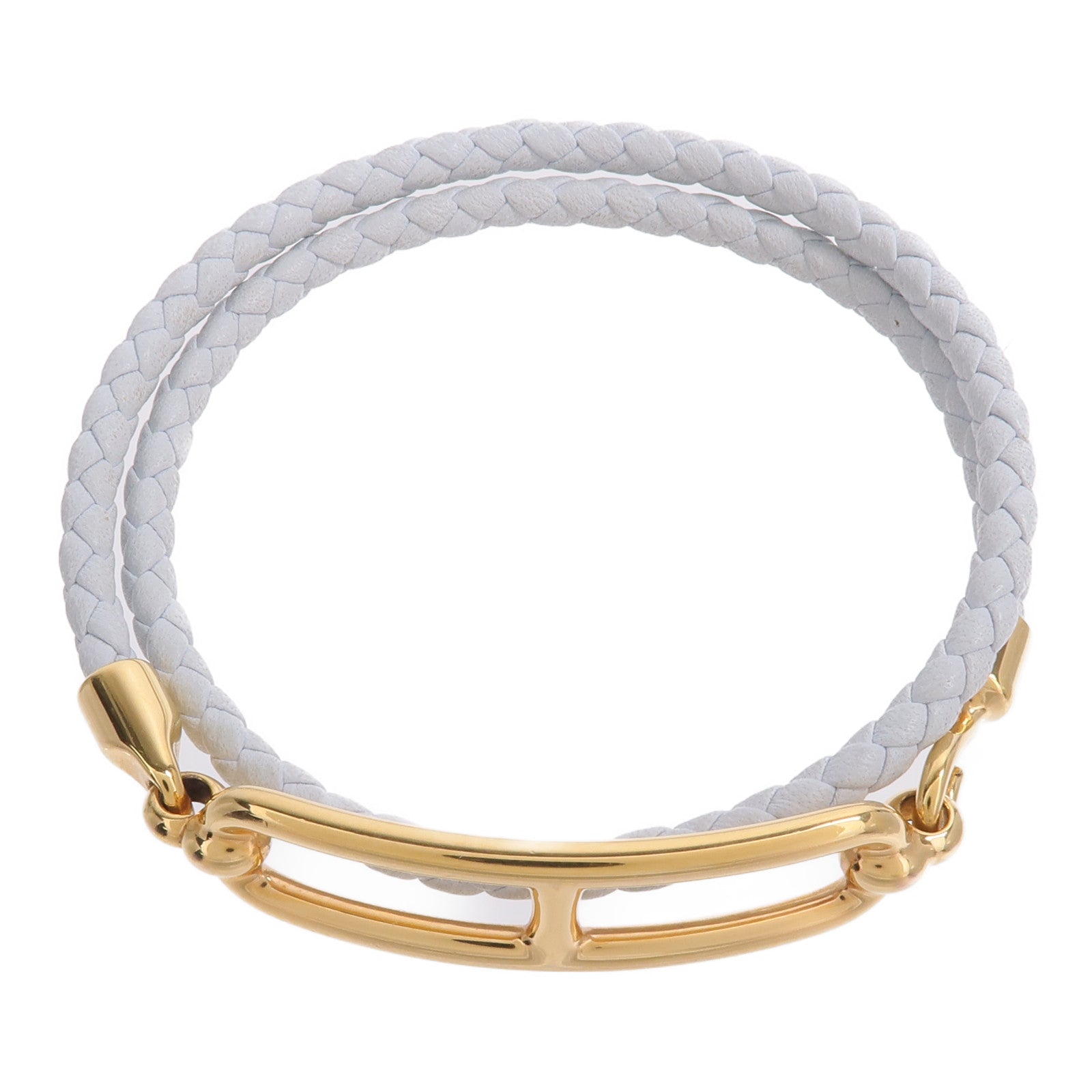 HERMES Swift皮革Roulis Double Tour Bracelet手帶