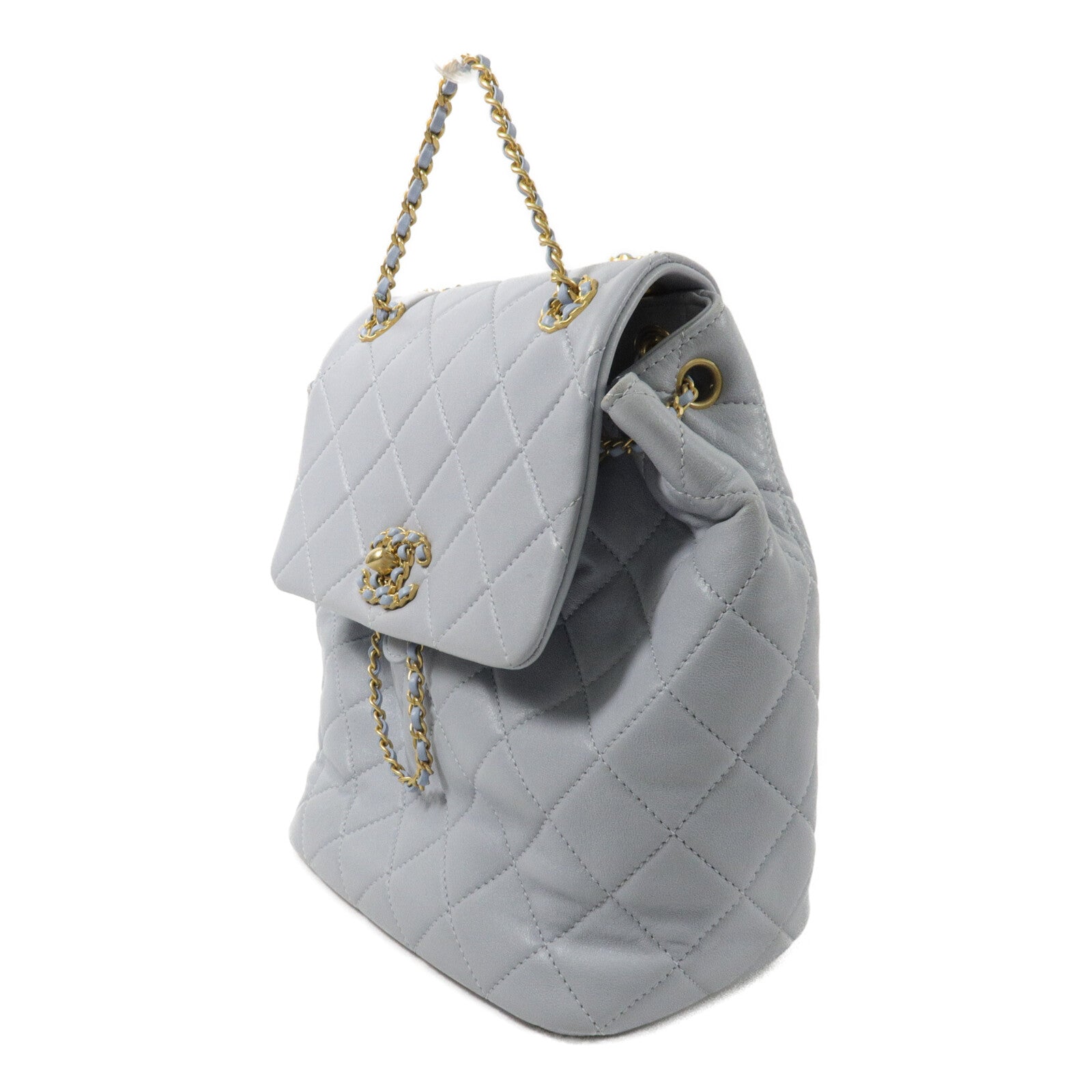 CHANEL 羊皮皮革Chanel 19 Backpack背包