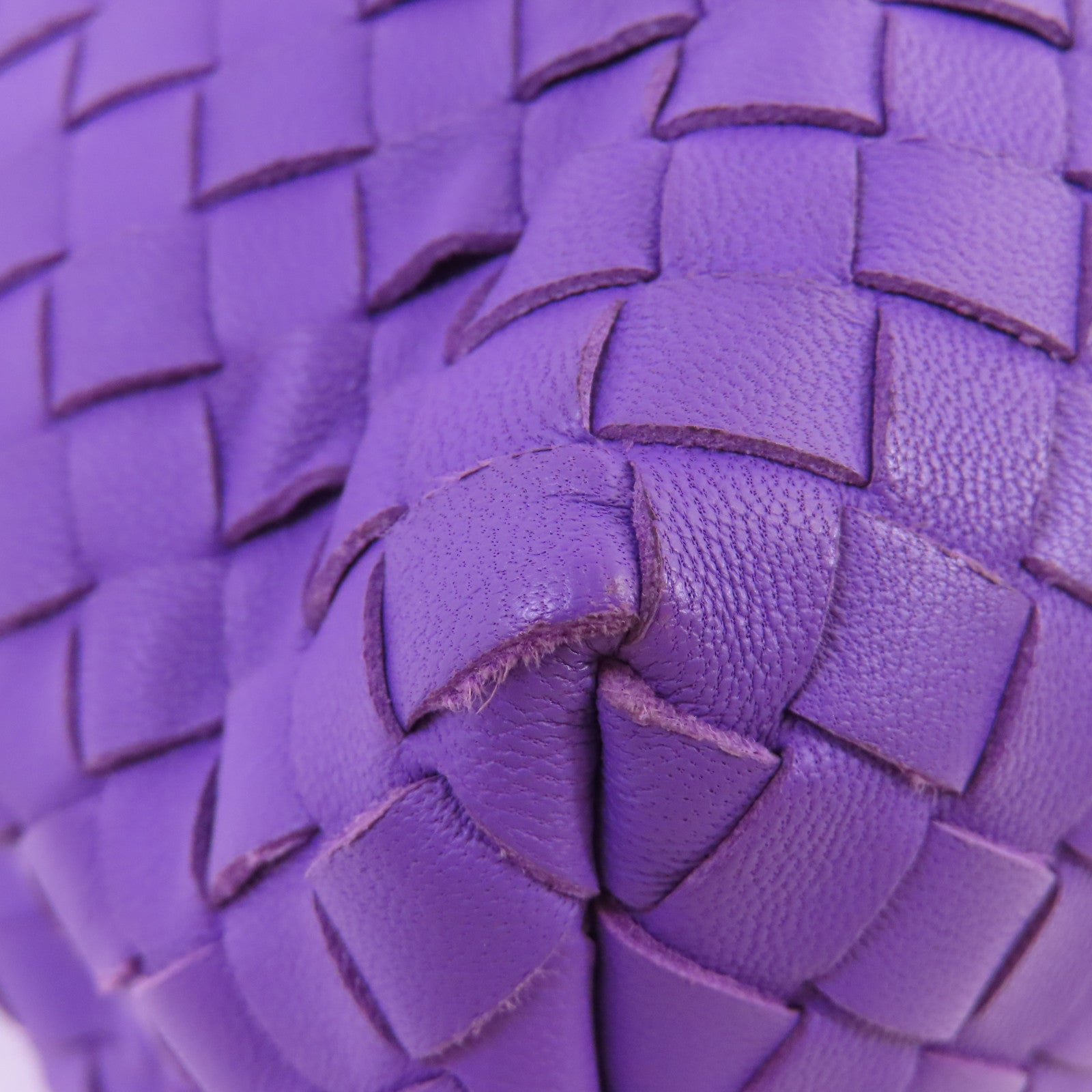 BOTTEGA VENETA 織紋皮革Olimpia鏈帶手挽袋