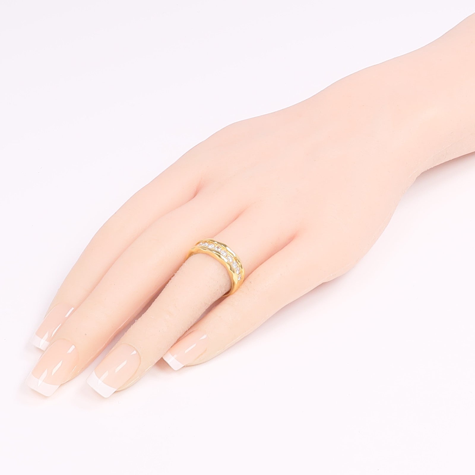 JEWELRY 18K黃金Diamond Ring鑽石戒指US#6.25