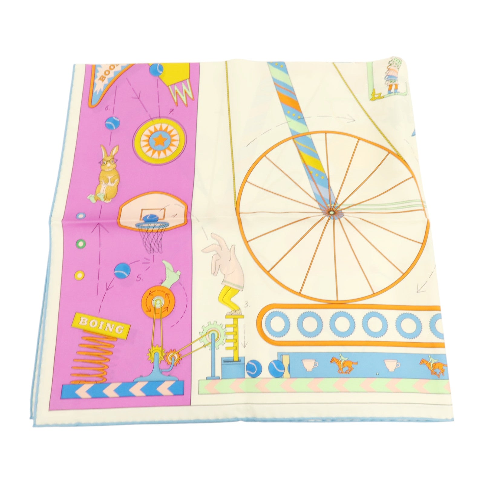 HERMES 絲質Scarf 90x90cm絲巾