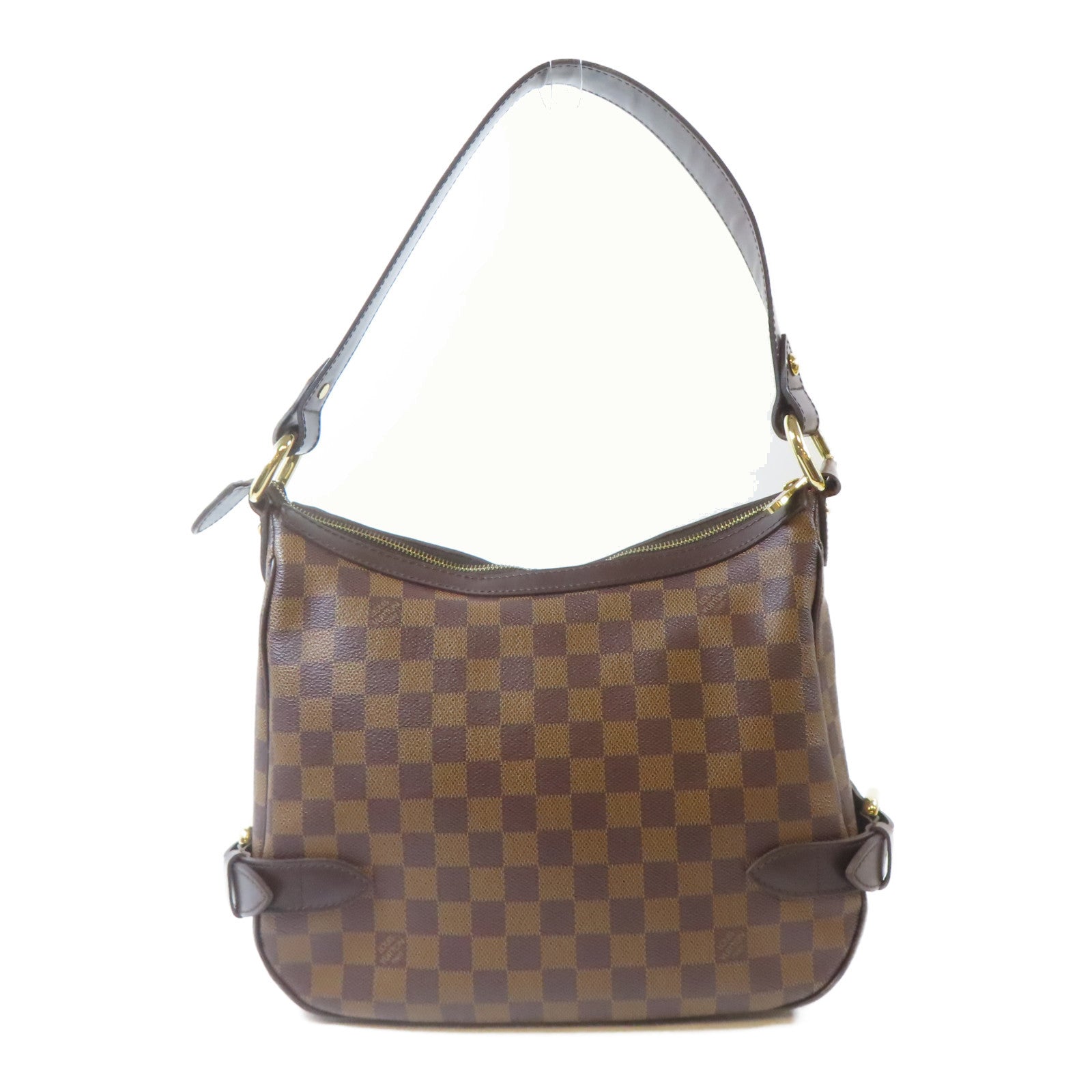 LOUIS VUITTON 【激減優惠】Damier Highbury金扣肩背袋啡色