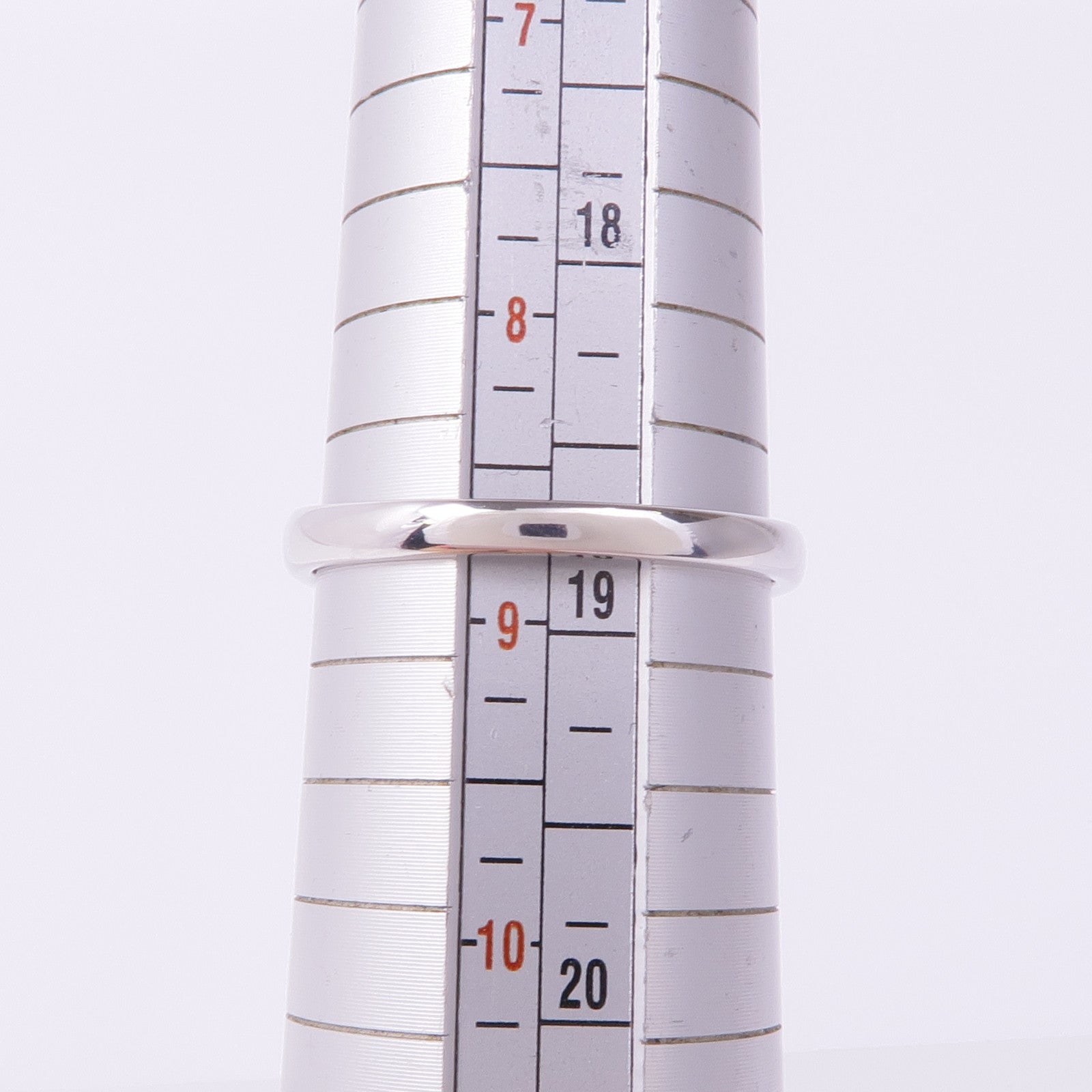 Ponte Vecchio 18K白金Sapphire Diamond Ring藍寶石/鑽石戒指US#8.5