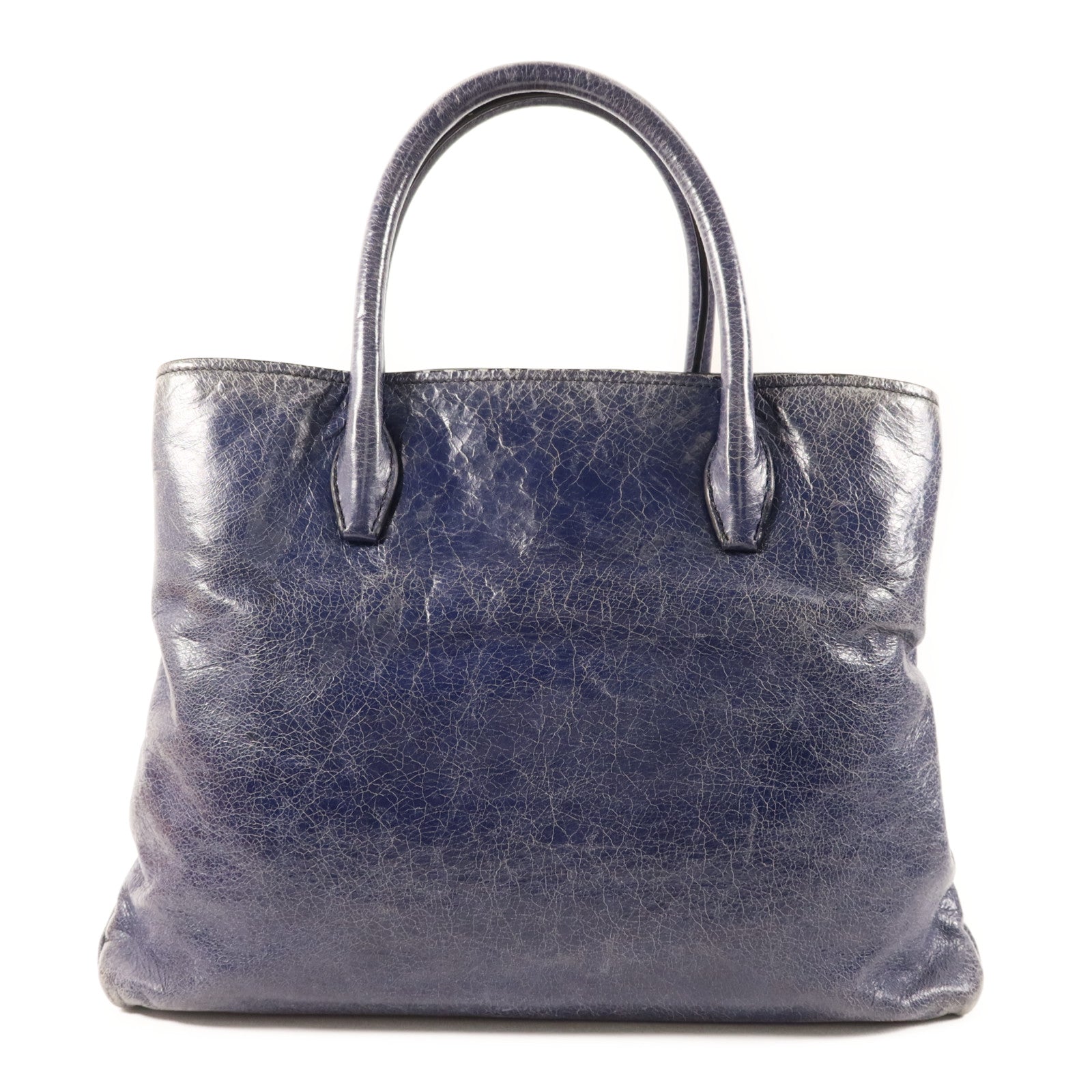 Miu Miu 牛皮皮革2 Way Shoulder Bag銀扣手挽肩背兩用袋