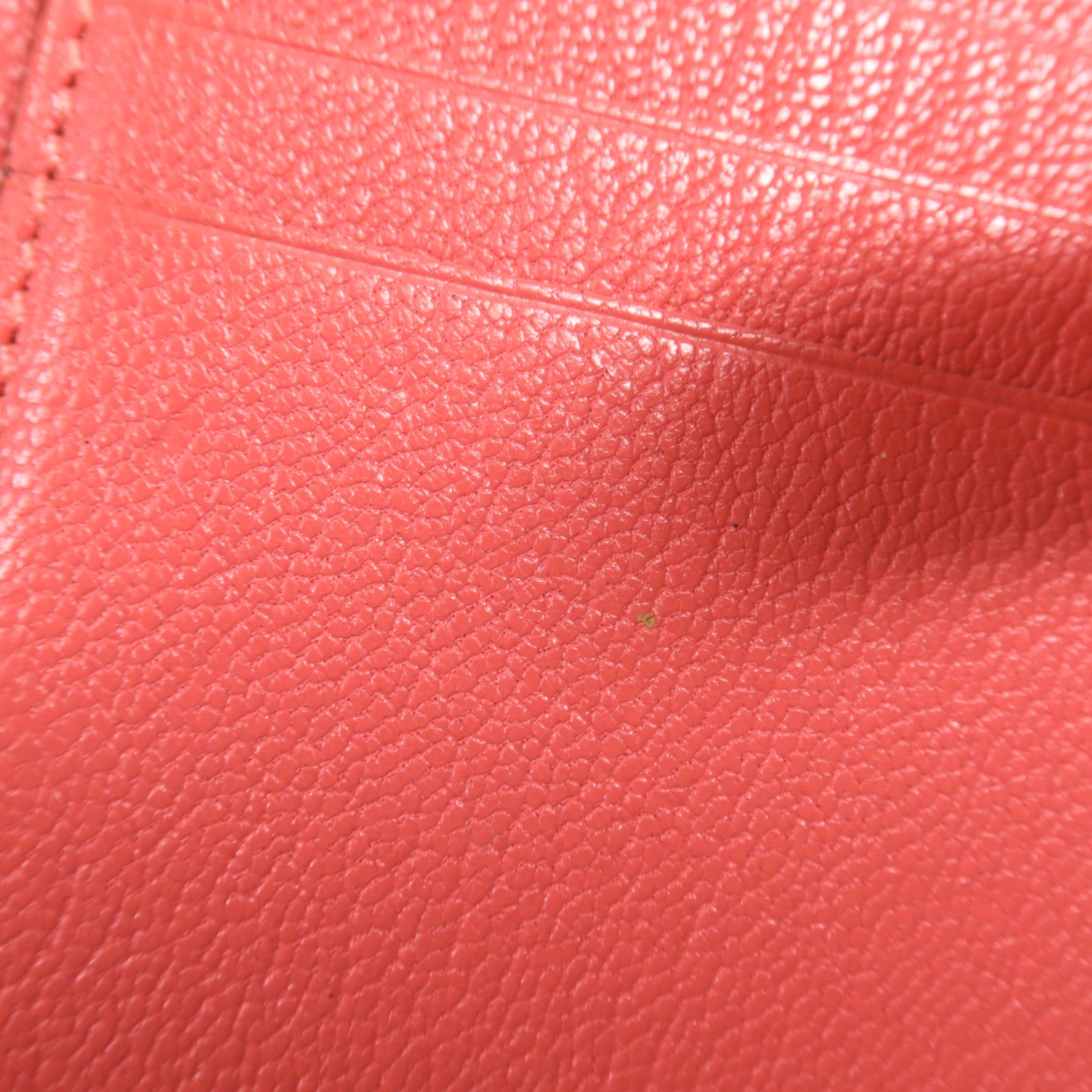 HERMES Chevre皮革Bearn Compact Wallet銀扣錢包Rose Azalee