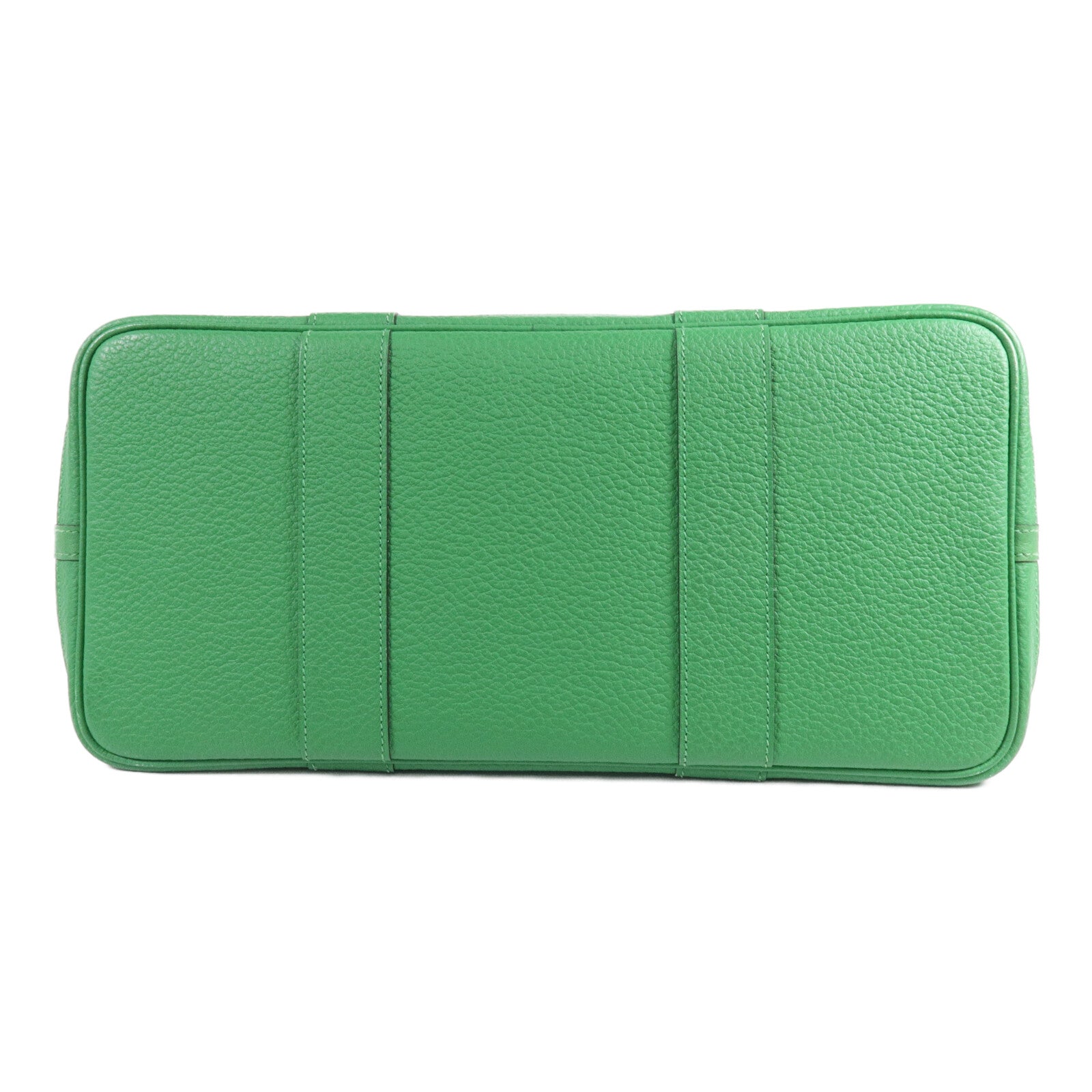HERMES Country皮革Garden Party PM手挽袋Bamboo