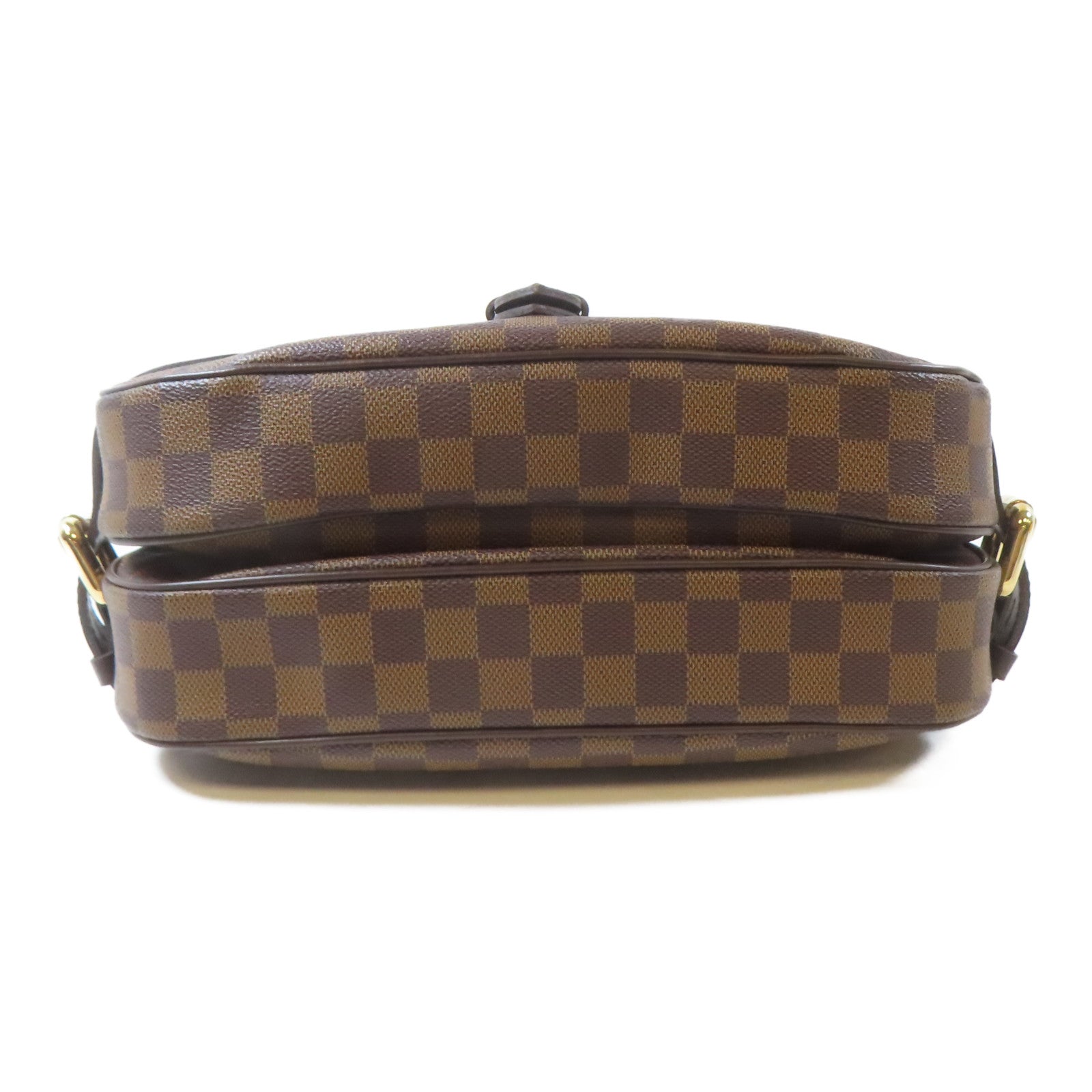 LOUIS VUITTON 【激減優惠】Damier Highbury金扣肩背袋啡色