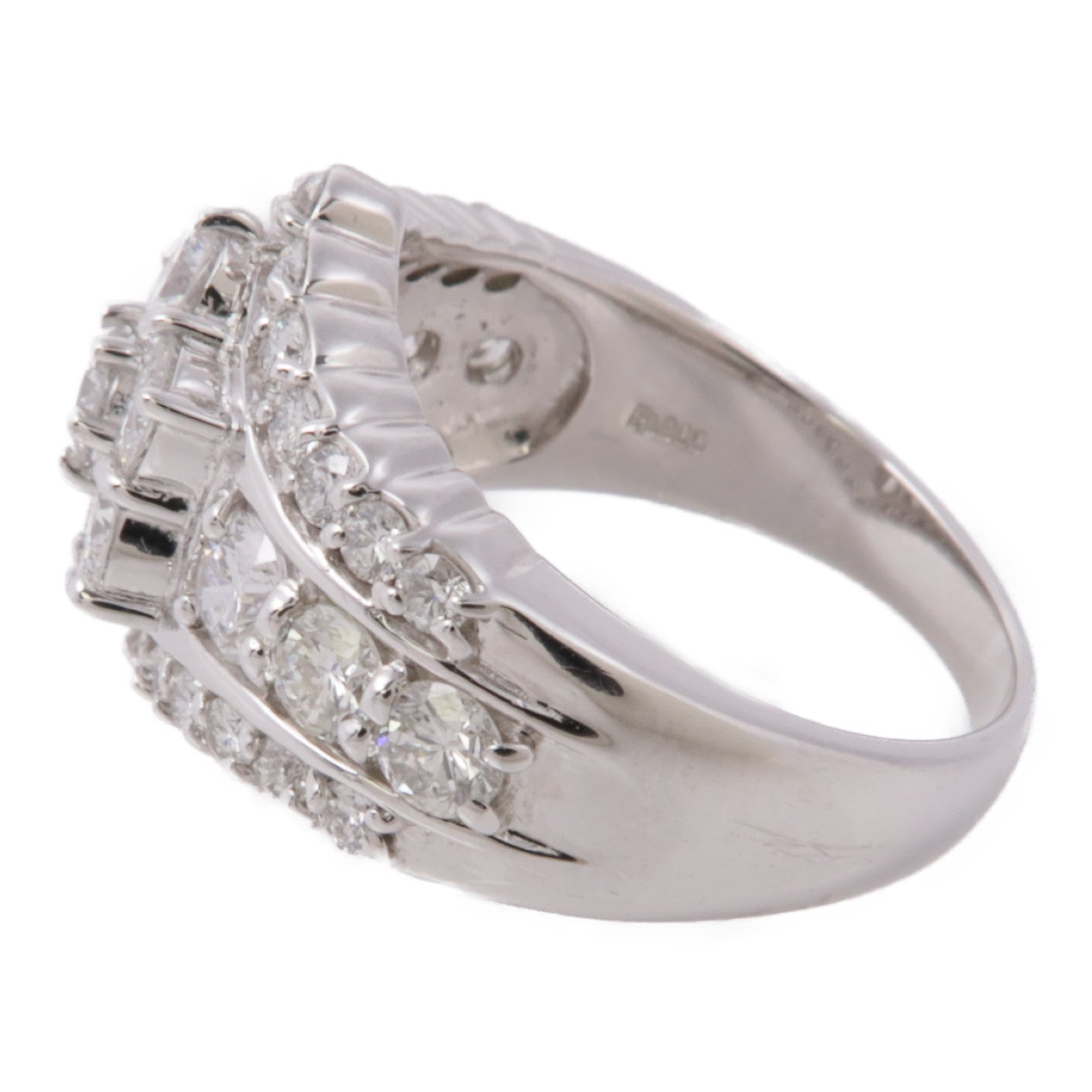 JEWELRY【激減優惠】 PT900鉑金Diamond Ring鑽石戒指US#6