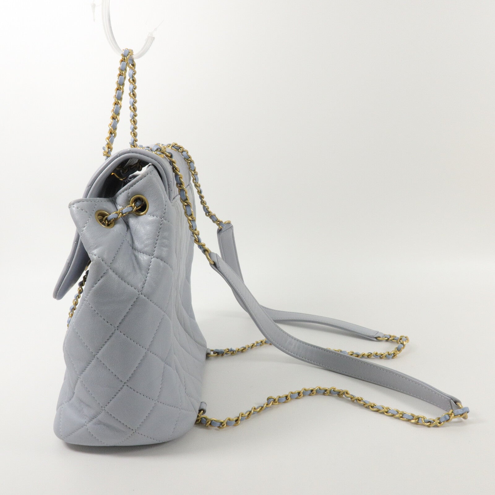 CHANEL 羊皮皮革Chanel 19 Backpack背包