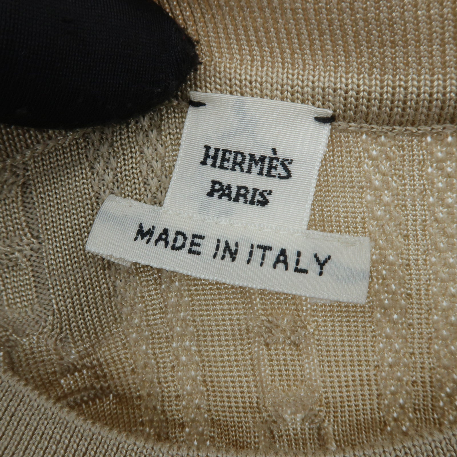 HERMES Viskose/Wool Effet Kaleidoscope Short Knitwear針織