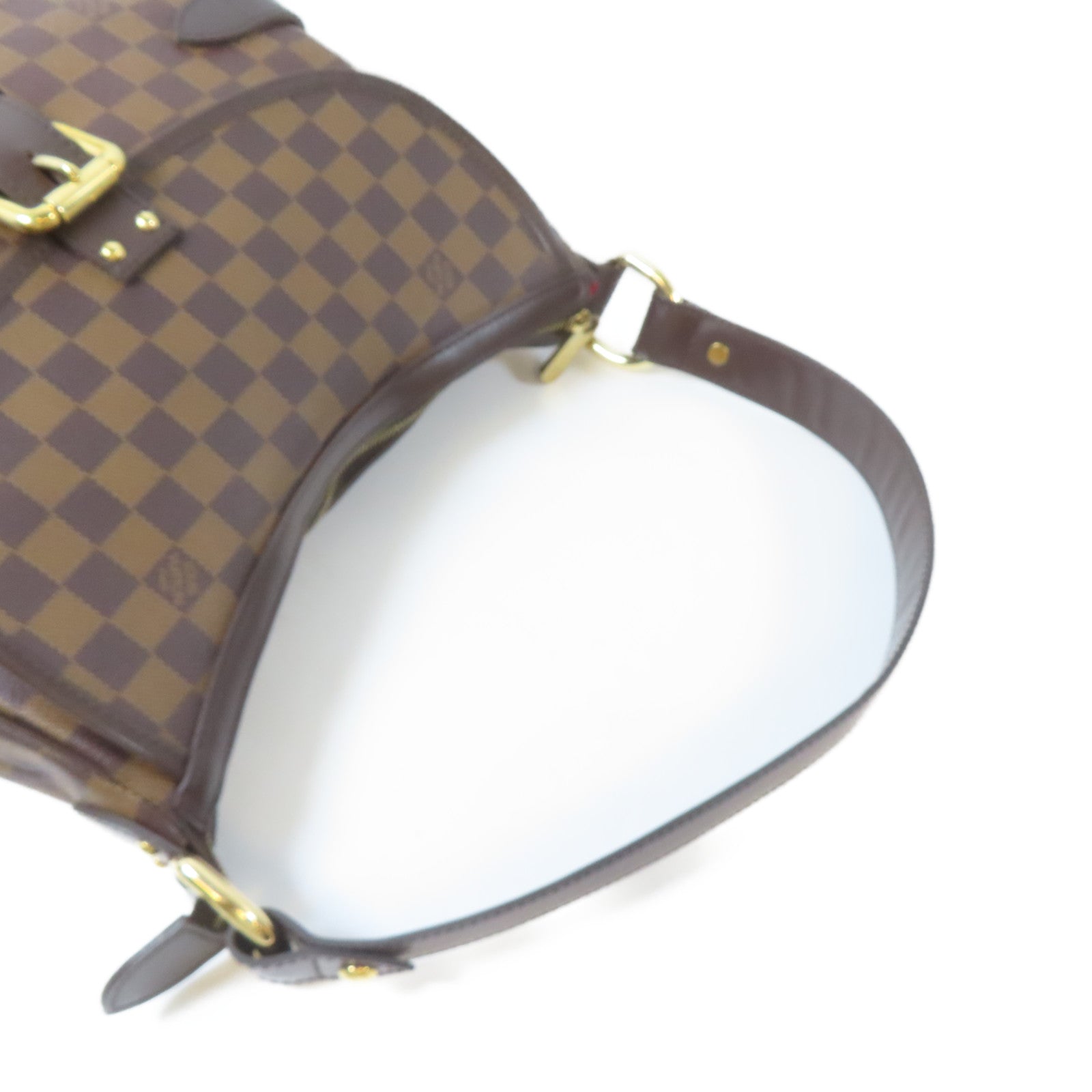 LOUIS VUITTON 【激減優惠】Damier Highbury金扣肩背袋啡色