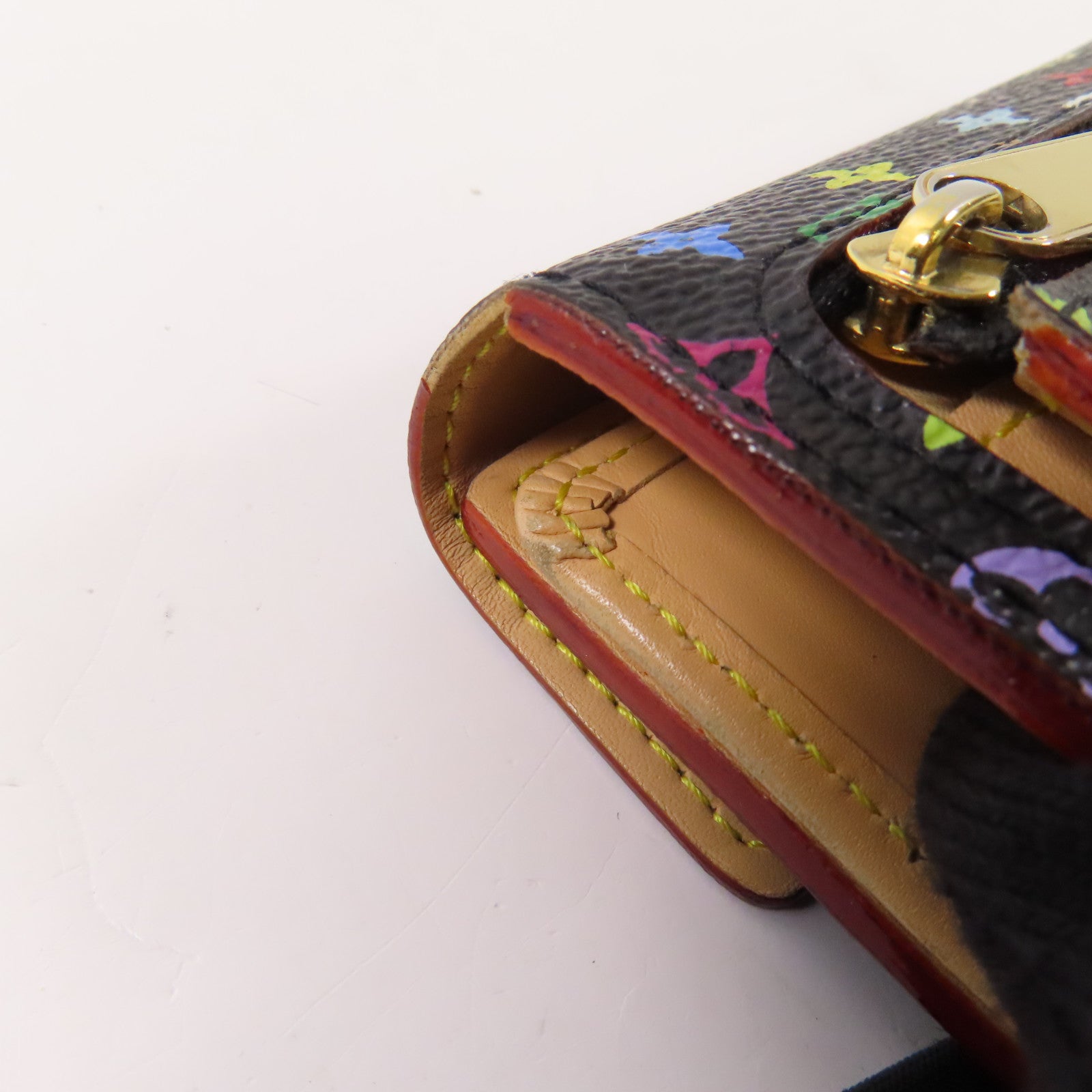 LOUIS VUITTON Monogram Multicolore Wallet金扣錢包