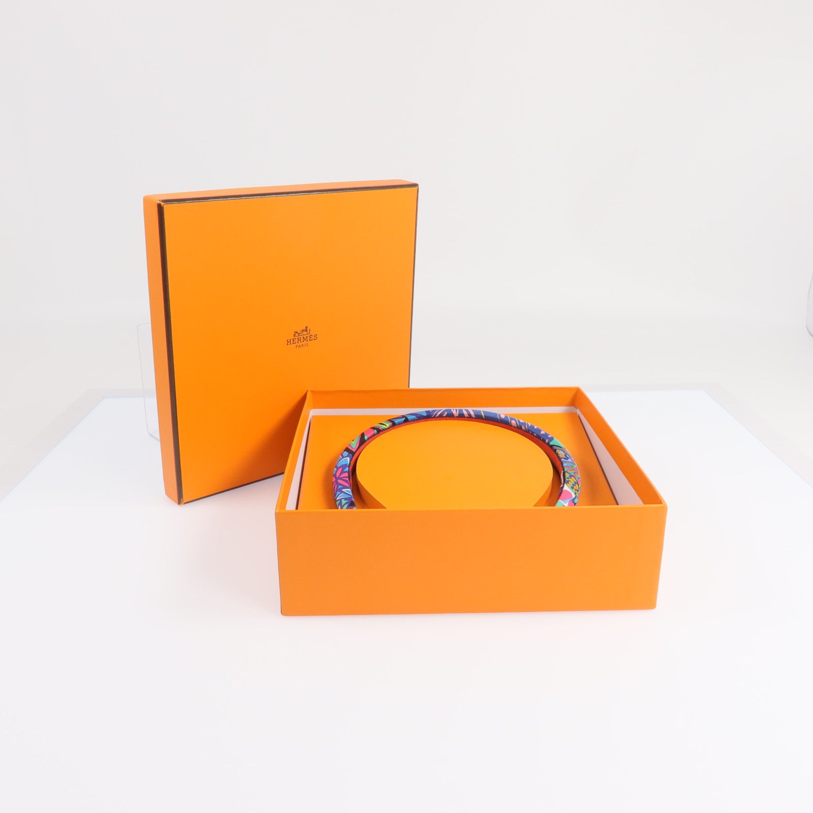 HERMES 絲質Hair Band頭箍