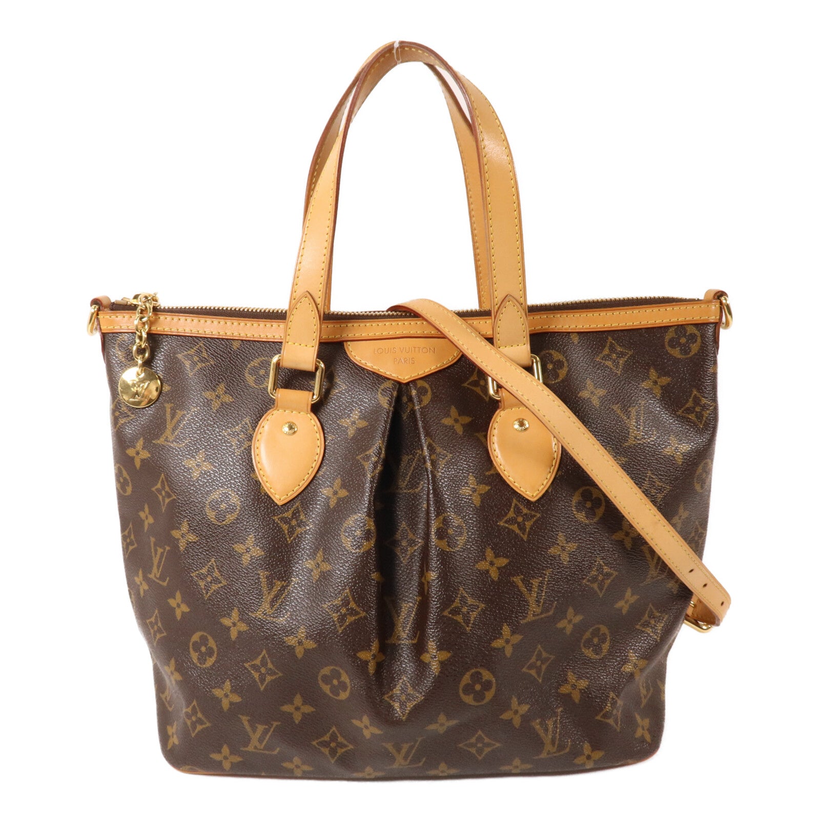 LOUIS VUITTON Monogram Palermo PM手挽肩背兩用袋