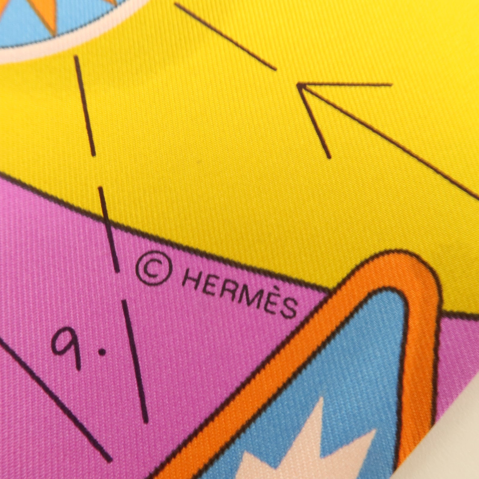 HERMES 絲質Scarf 90x90cm絲巾