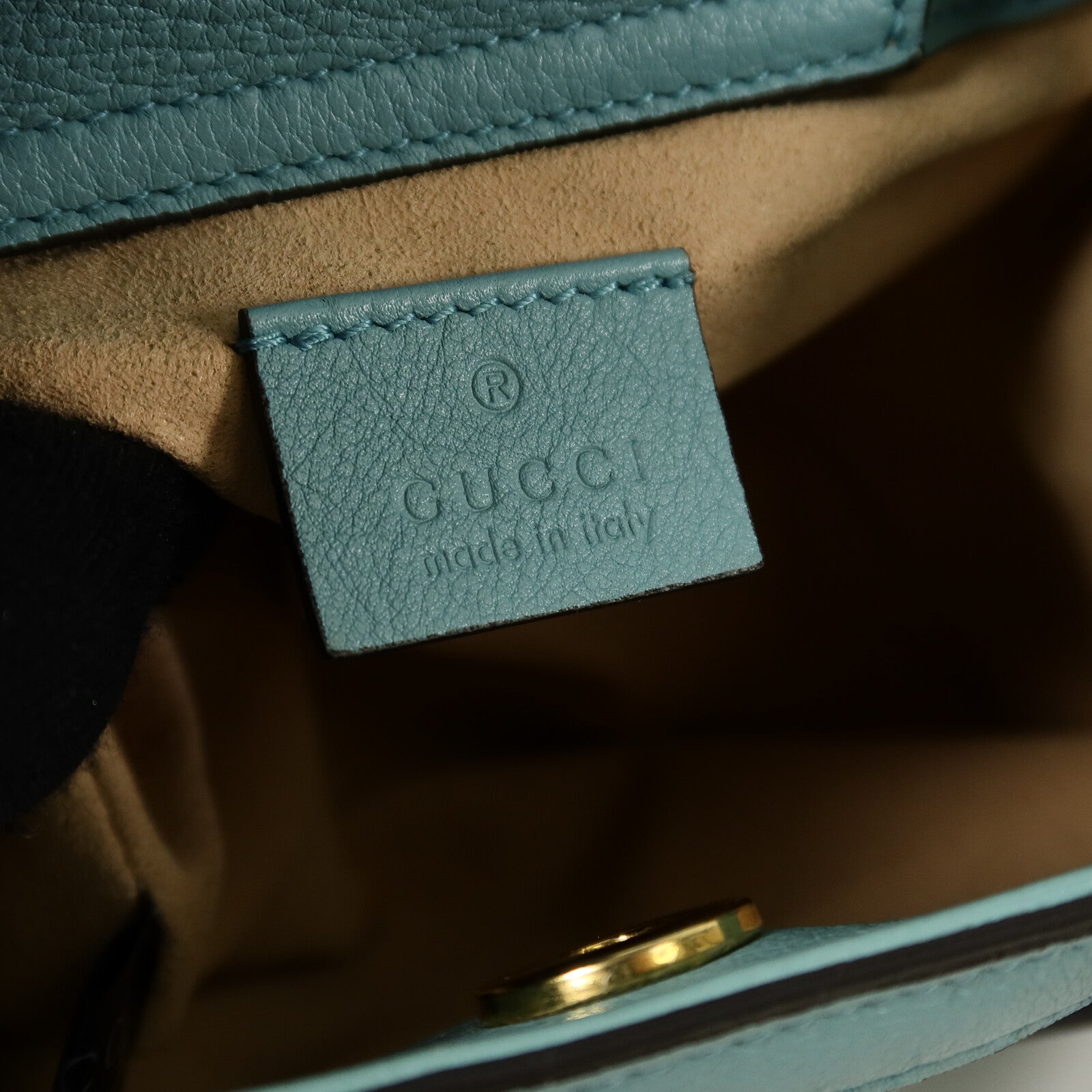 GUCCI 牛皮皮革Mini Diana手挽肩背兩用袋