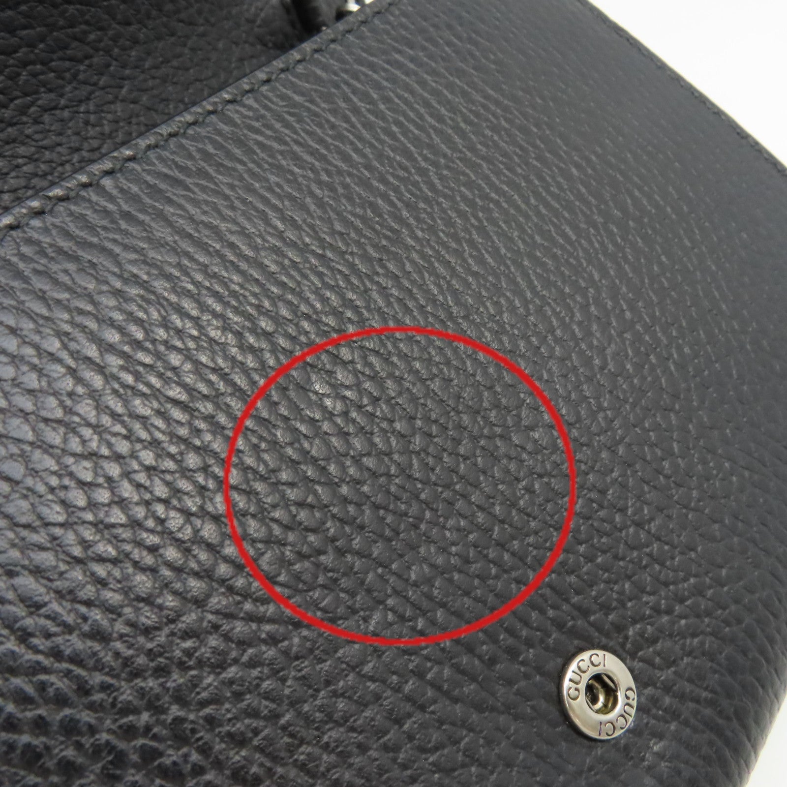 GUCCI 牛皮皮革Dionysus GG Supreme Chain Shoulder Bag銀扣鏈帶肩背袋黑色