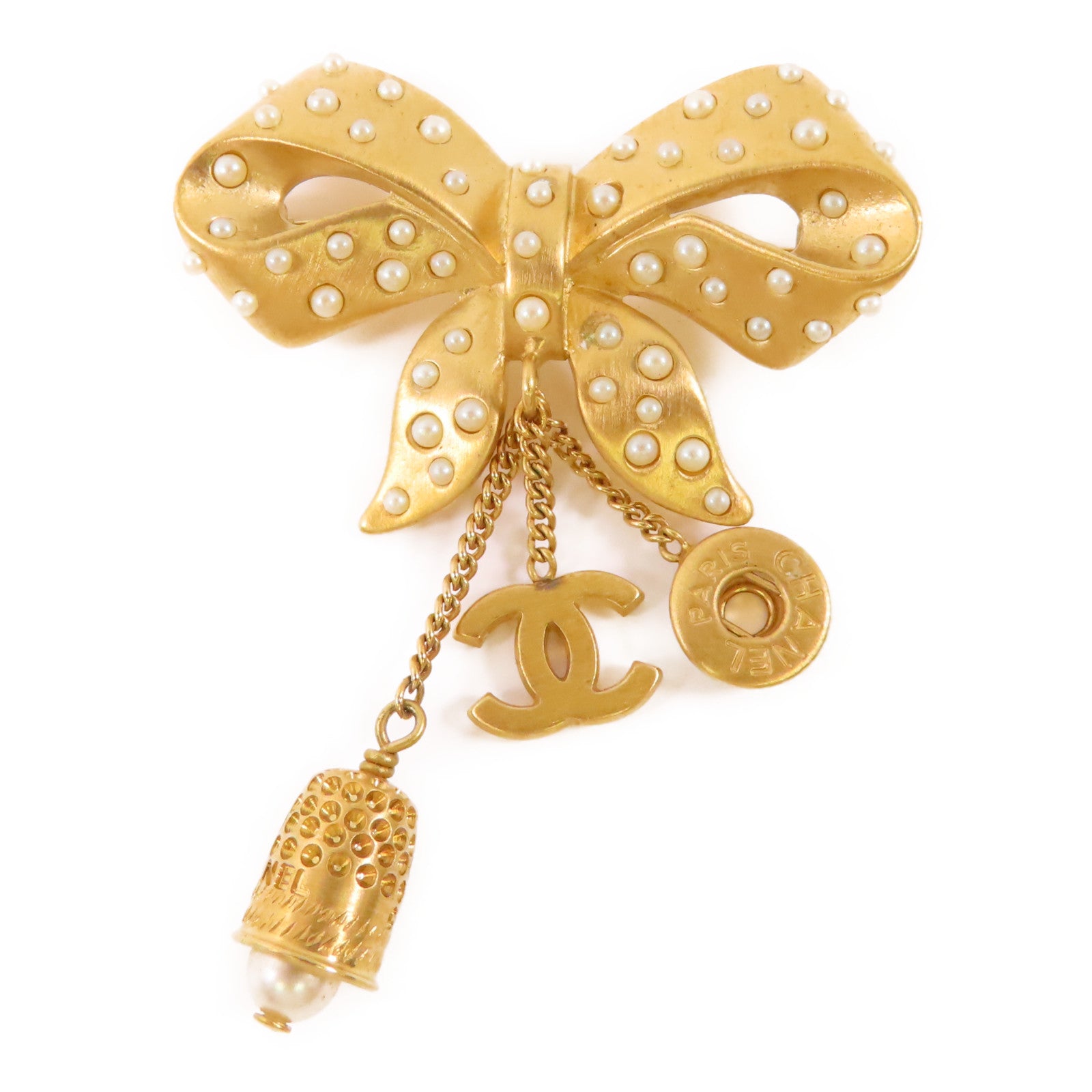 CHANEL 金屬Brooch胸針