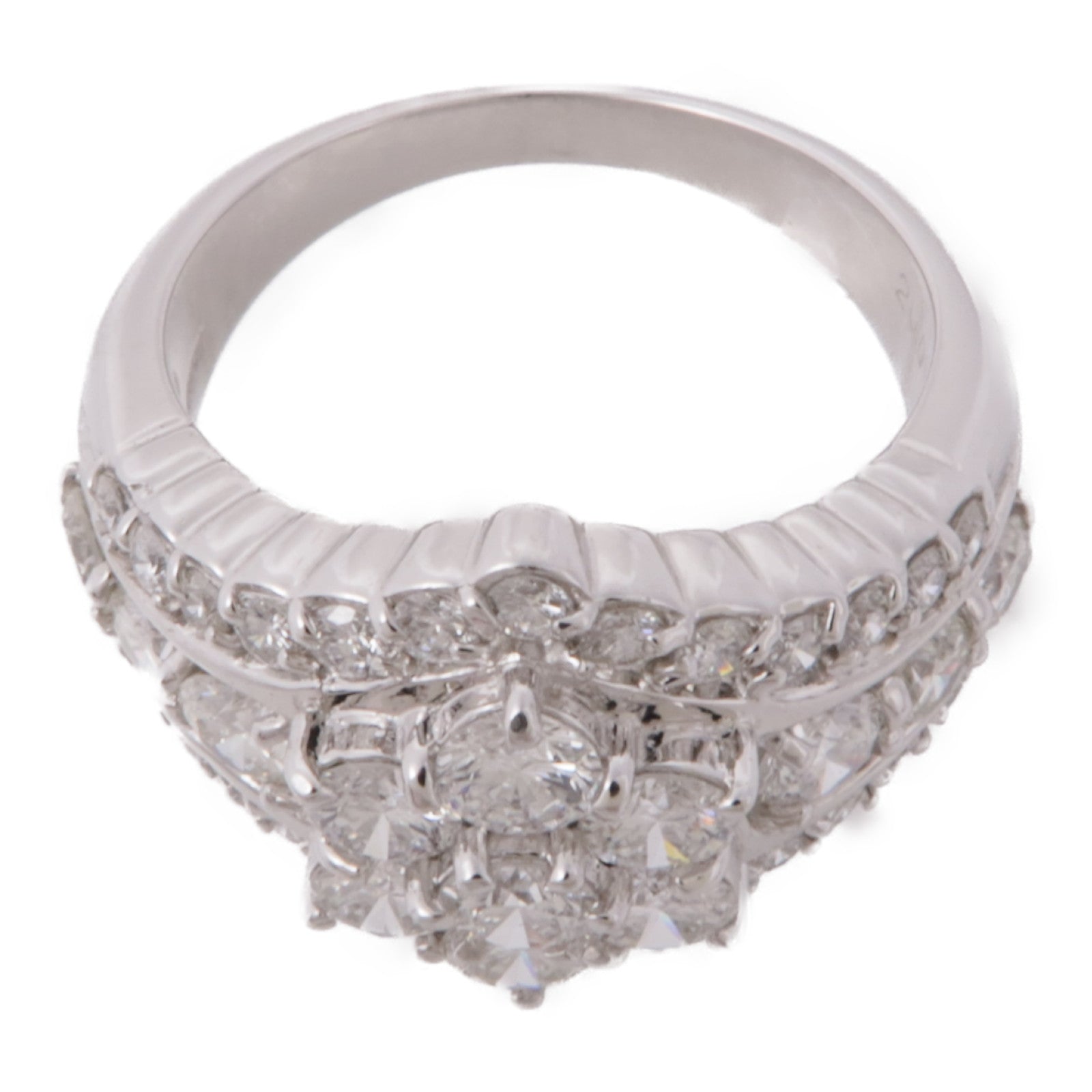 JEWELRY 【激減優惠】PT900鉑金Diamond Ring鑽石戒指US#6