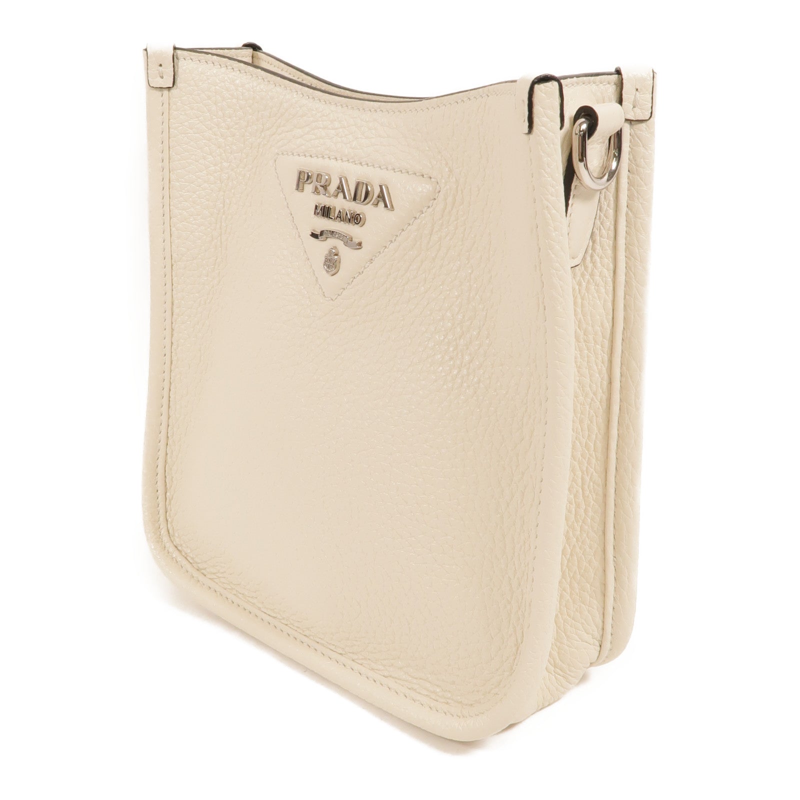 PRADA 牛皮皮革Vitello Daino Leather肩背袋