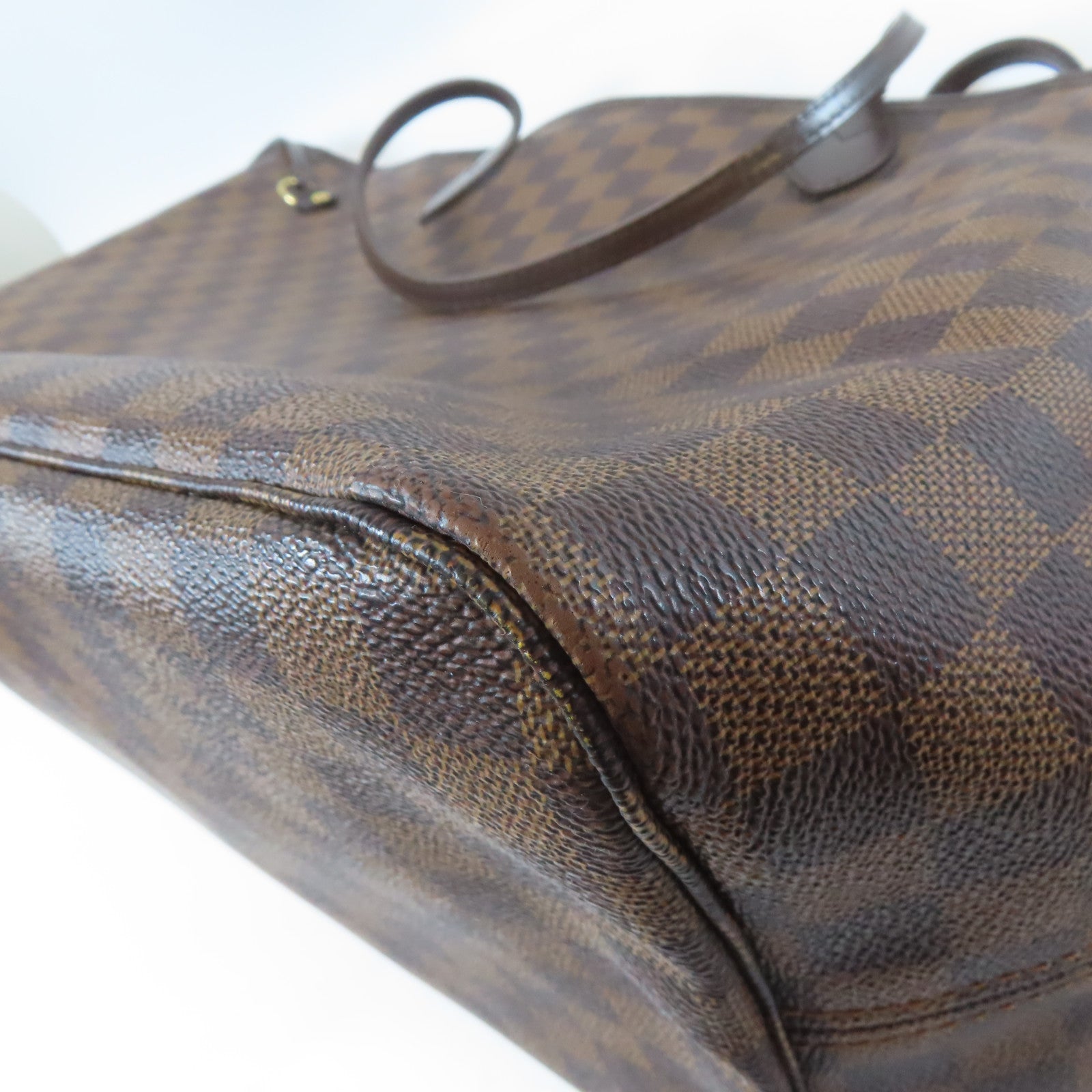 LOUIS VUITTON Damier Neverfull GM Tote Bag手挽袋Ebene
