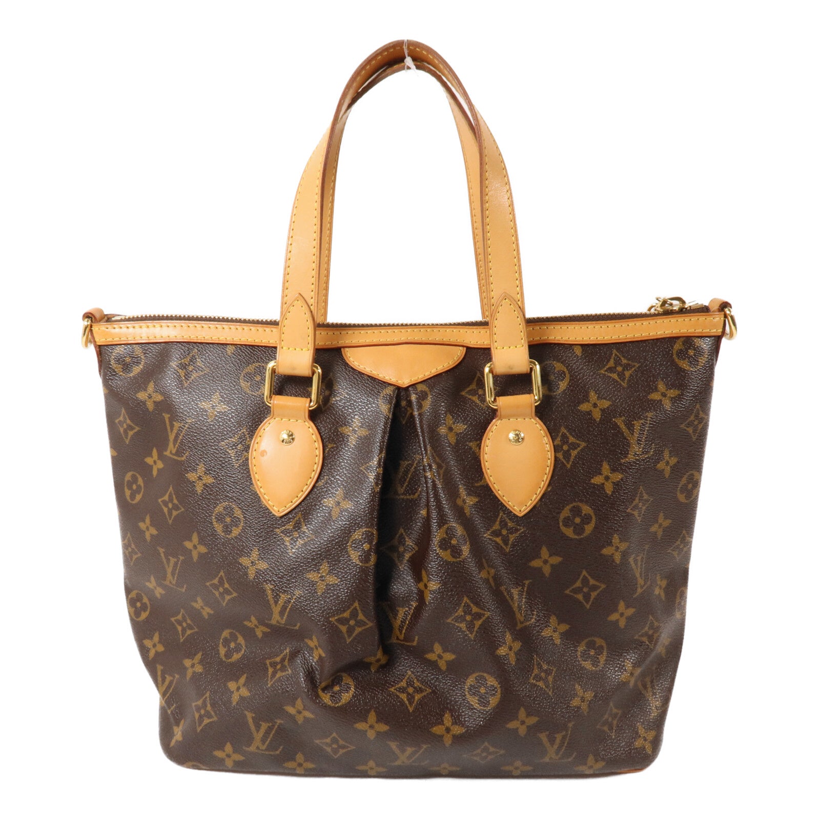 LOUIS VUITTON Monogram Palermo PM手挽肩背兩用袋