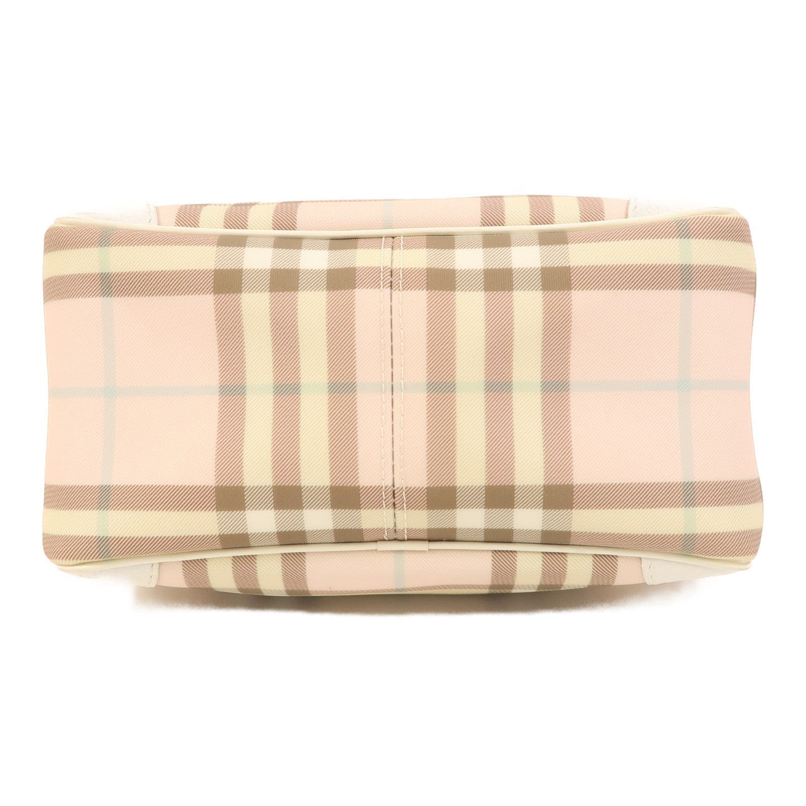 BURBERRY 塗層帆布Hand Bag銀扣手挽袋