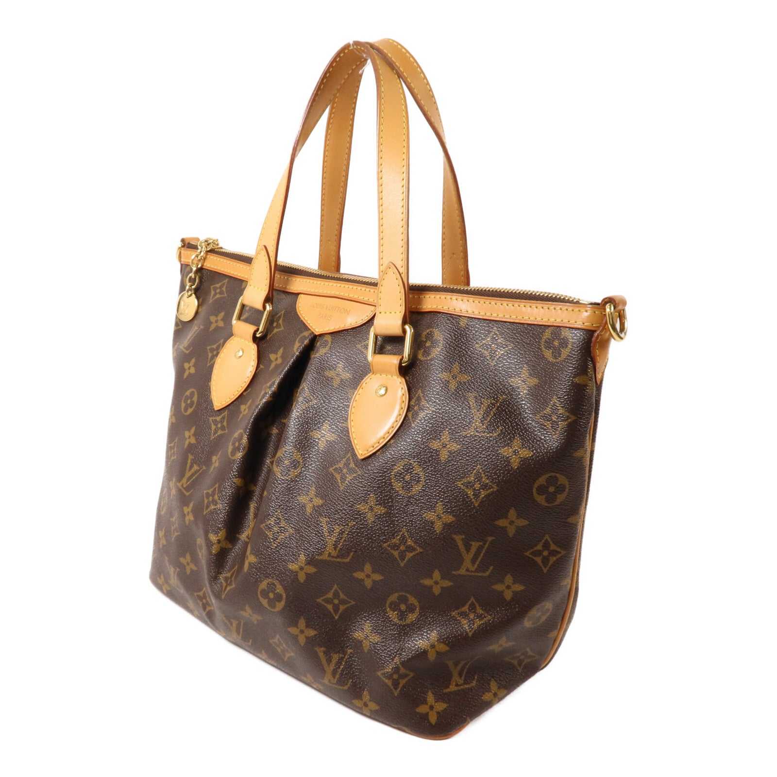 LOUIS VUITTON Monogram Palermo PM手挽肩背兩用袋