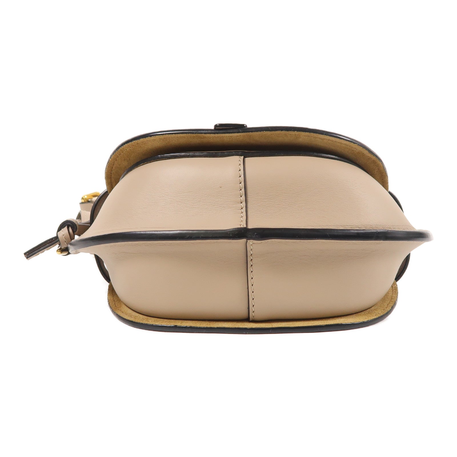 LOEWE 牛皮皮革Mini Gate金扣肩背袋