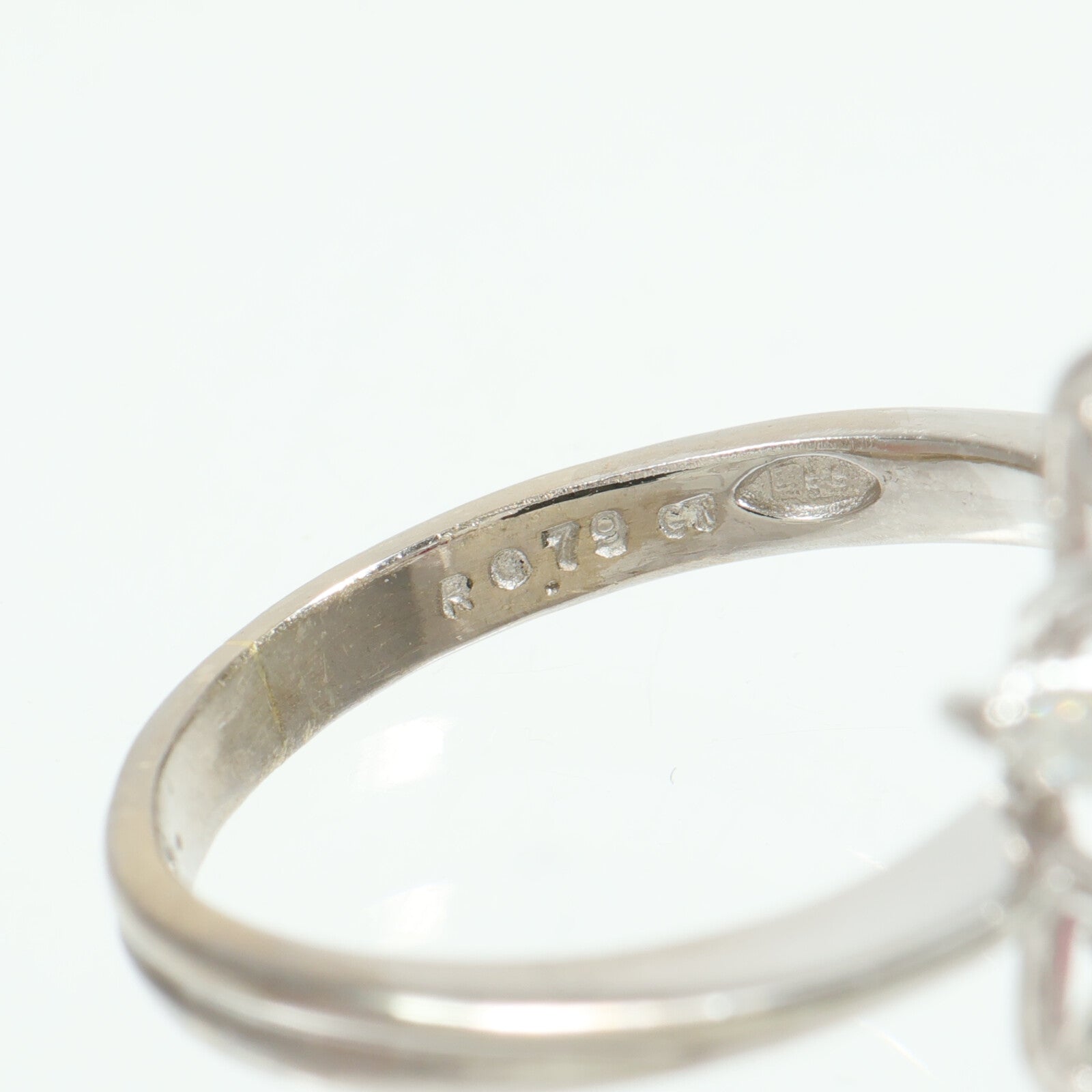 JEWELRY 18K白金Ruby Diamond Ring紅寶石/鑽石戒指