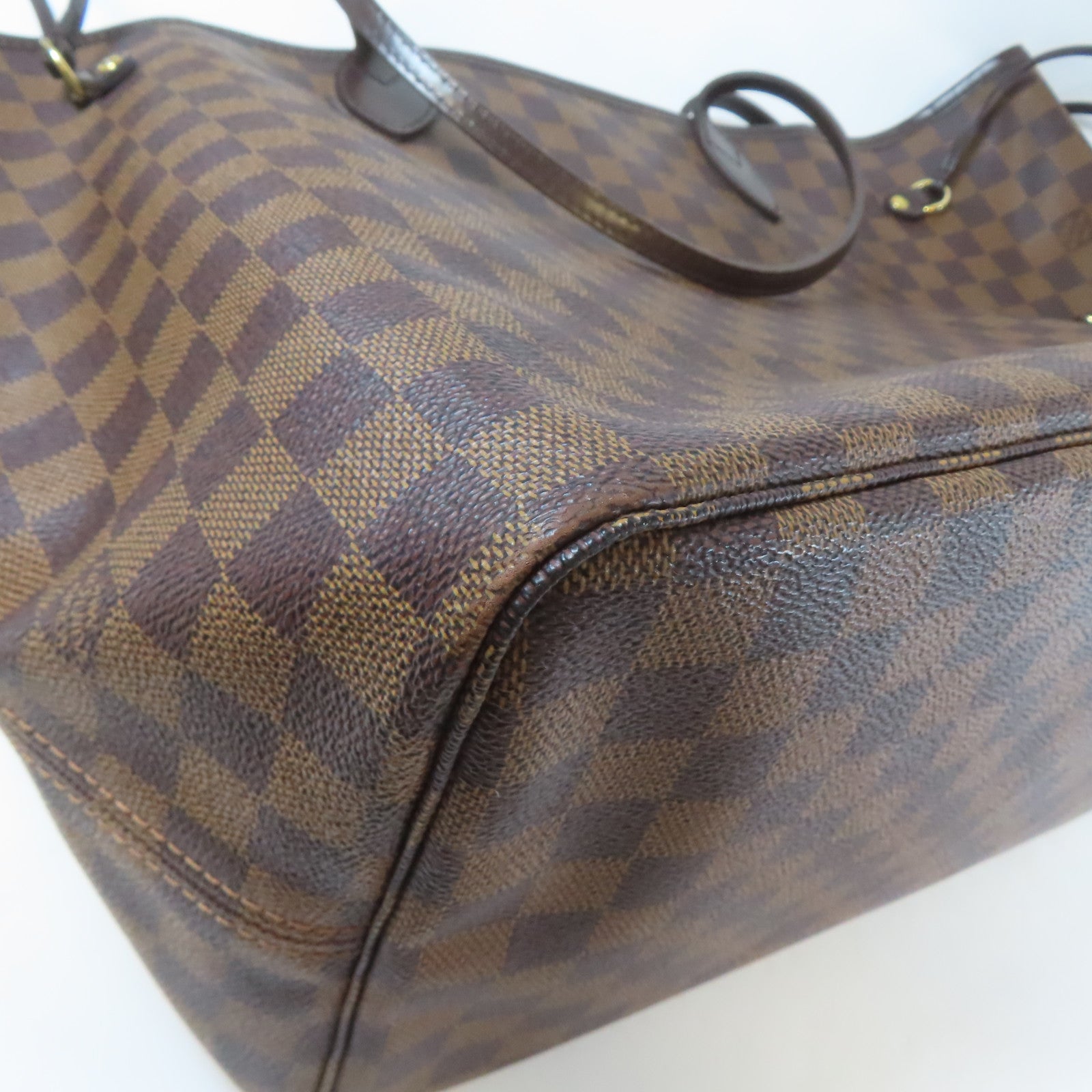 LOUIS VUITTON Damier Neverfull GM Tote Bag手挽袋Ebene