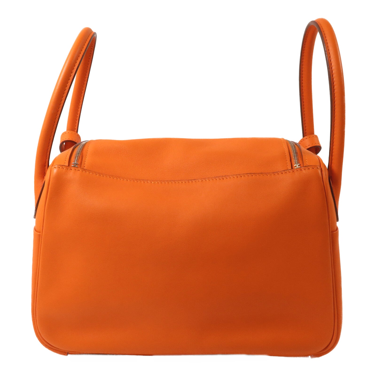 HERMES Swift皮革Lindy 26手挽肩背兩用袋Feu