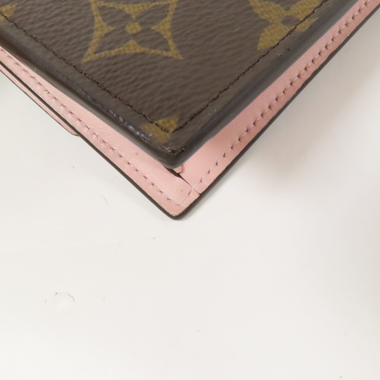 LOUIS VUITTON Monogram Flore Chain Wallet金扣鏈帶肩背袋