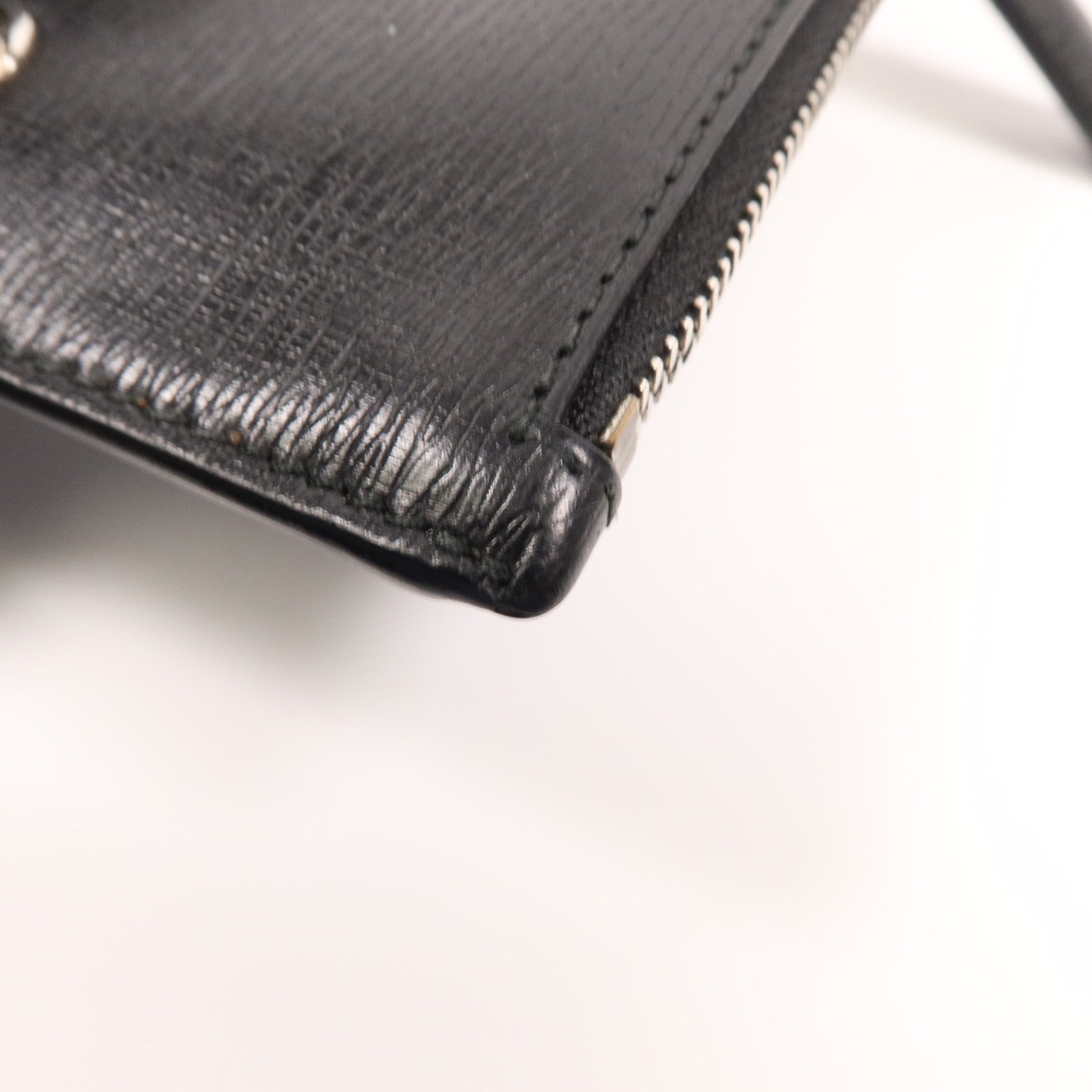 GUCCI 牛皮皮革Card Case銀扣卡片套