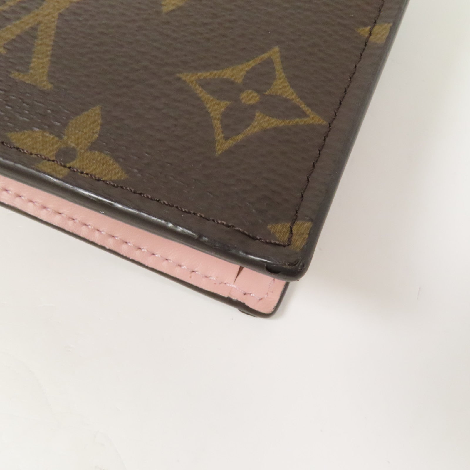 LOUIS VUITTON Monogram Flore Chain Wallet金扣鏈帶肩背袋