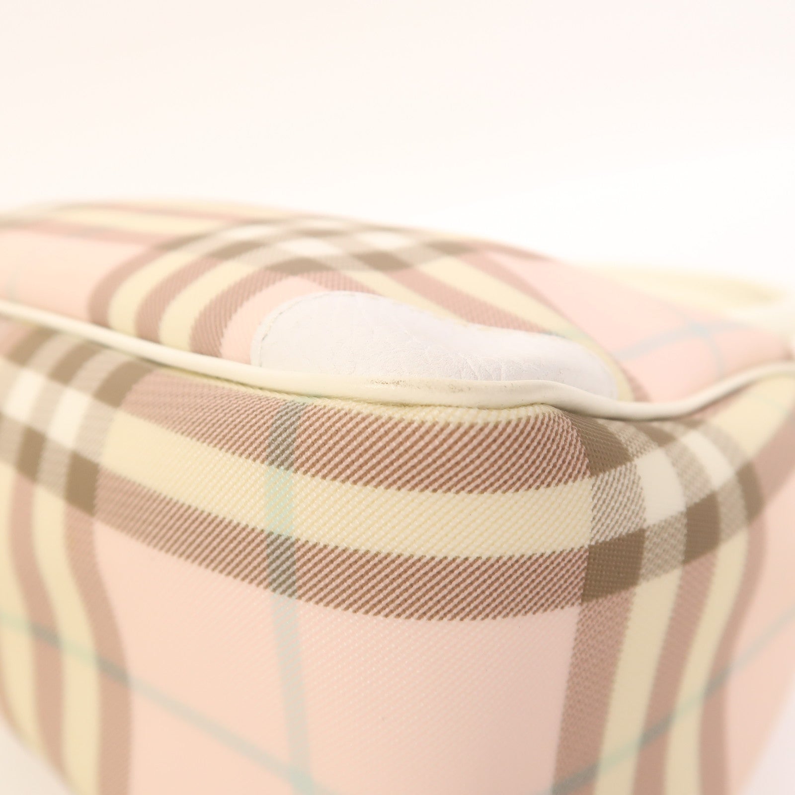 BURBERRY 塗層帆布Hand Bag銀扣手挽袋