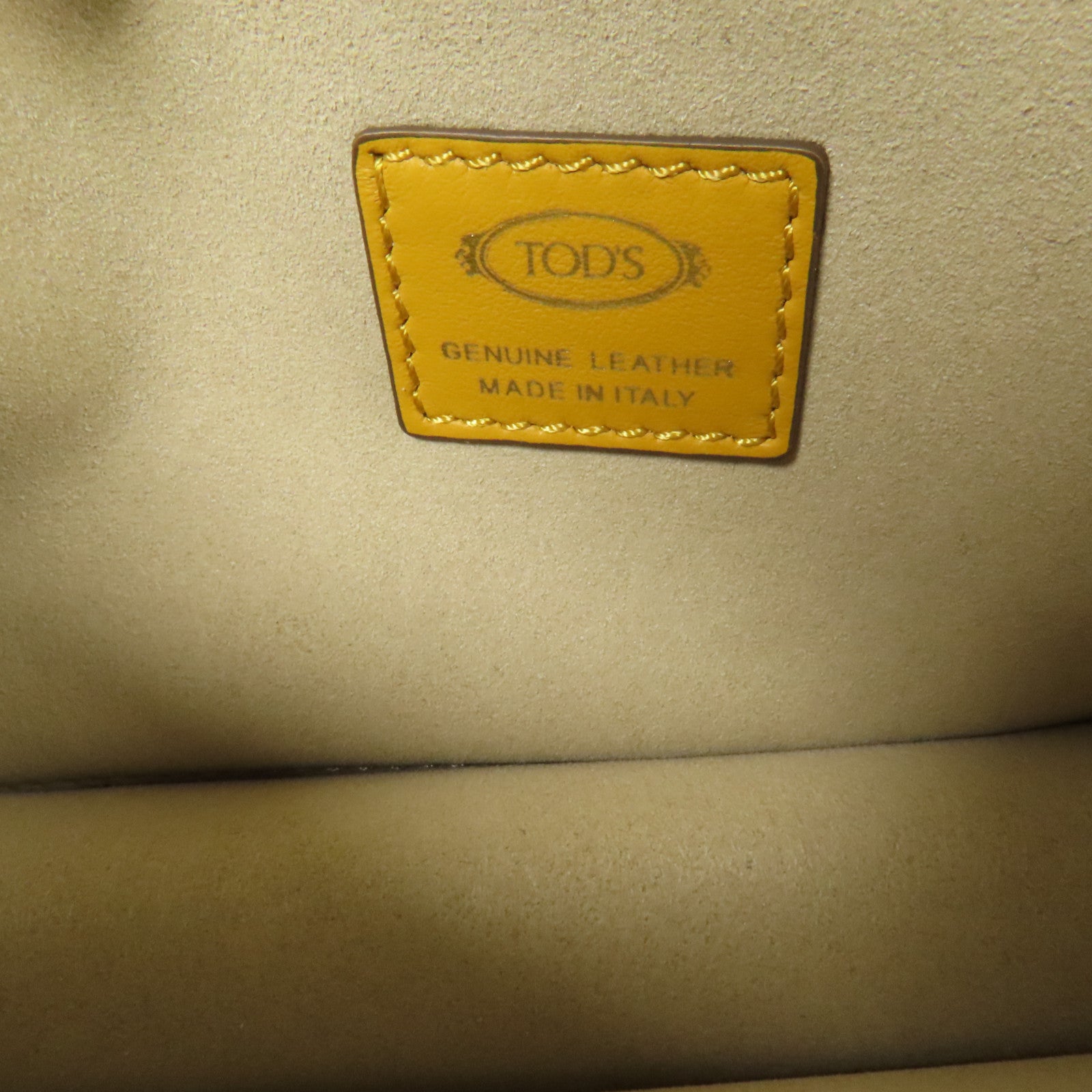 TOD'S 牛皮皮革Timeless金扣手挽肩背兩用袋