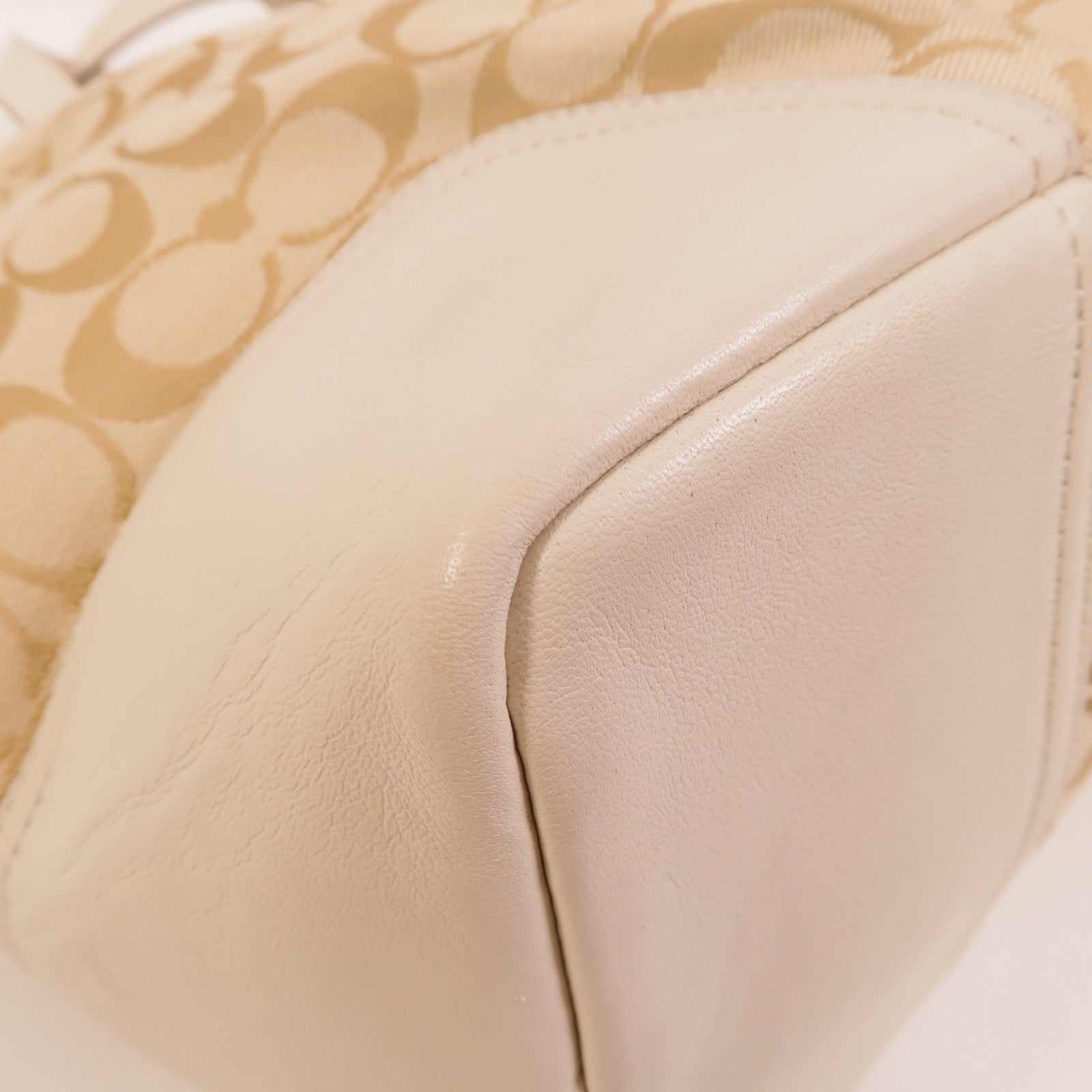 COACH 帆布Tote Bag手挽肩背兩用袋