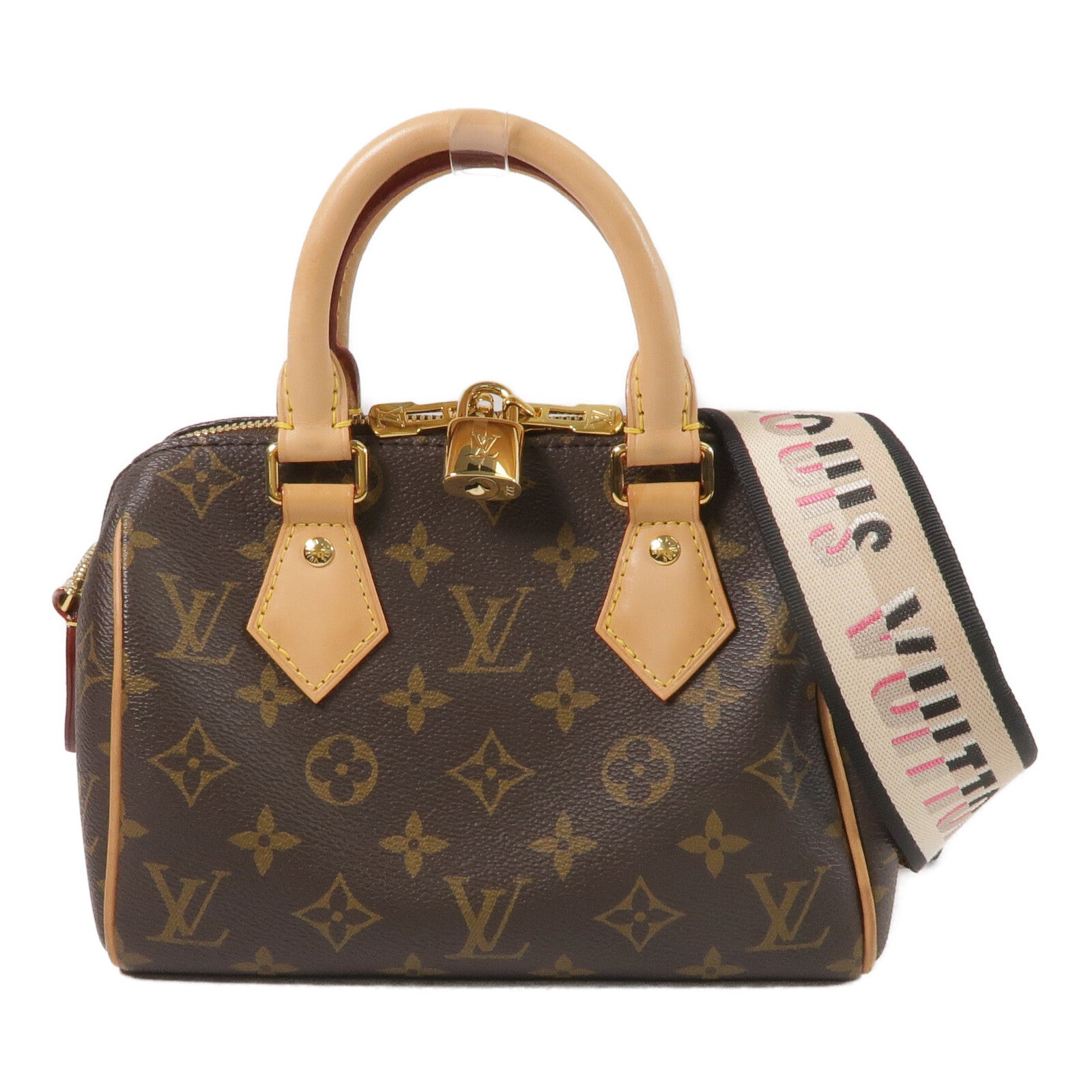 LOUIS VUITTON Monogram Speedy Bandouliere 20手挽肩背兩用袋