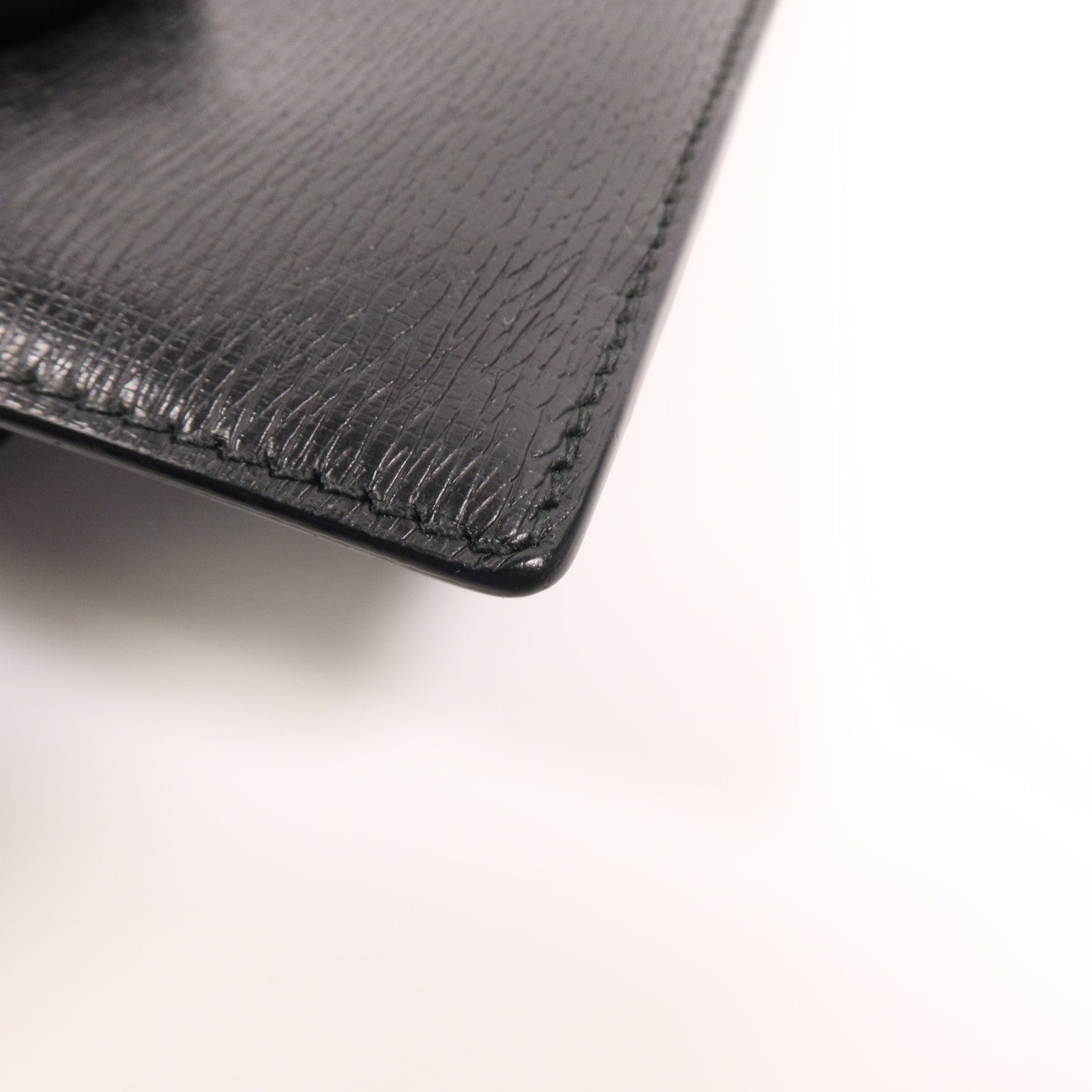 GUCCI 牛皮皮革Card Case銀扣卡片套