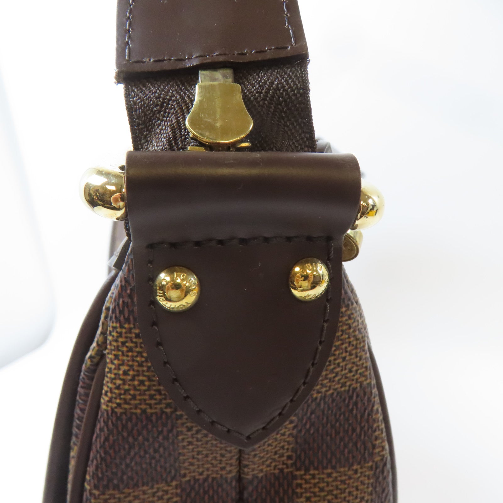 LOUIS VUITTON 【激減優惠】Damier Highbury金扣肩背袋啡色