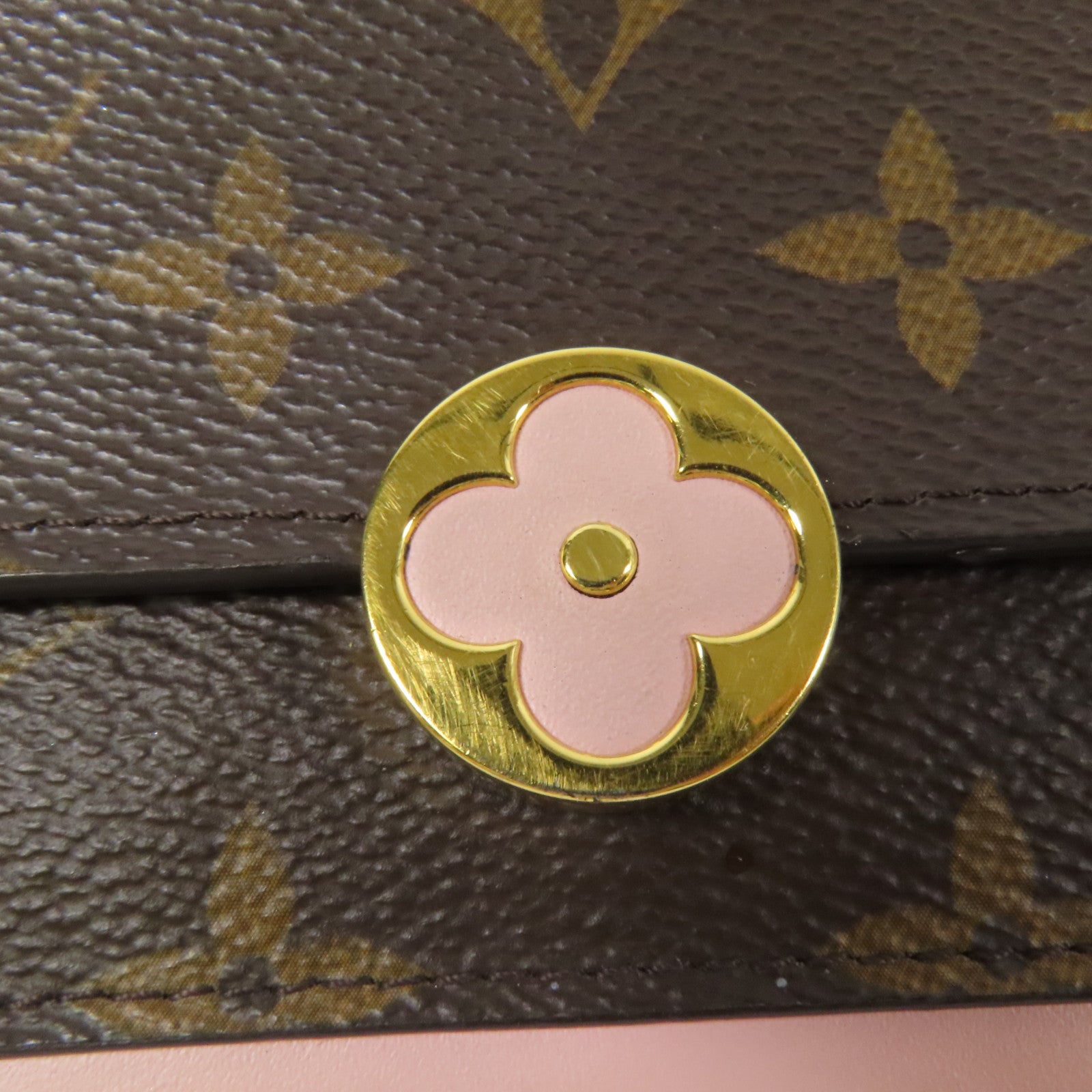 LOUIS VUITTON 【激減優惠】Monogram Flore Chain Wallet金扣鏈帶肩背袋