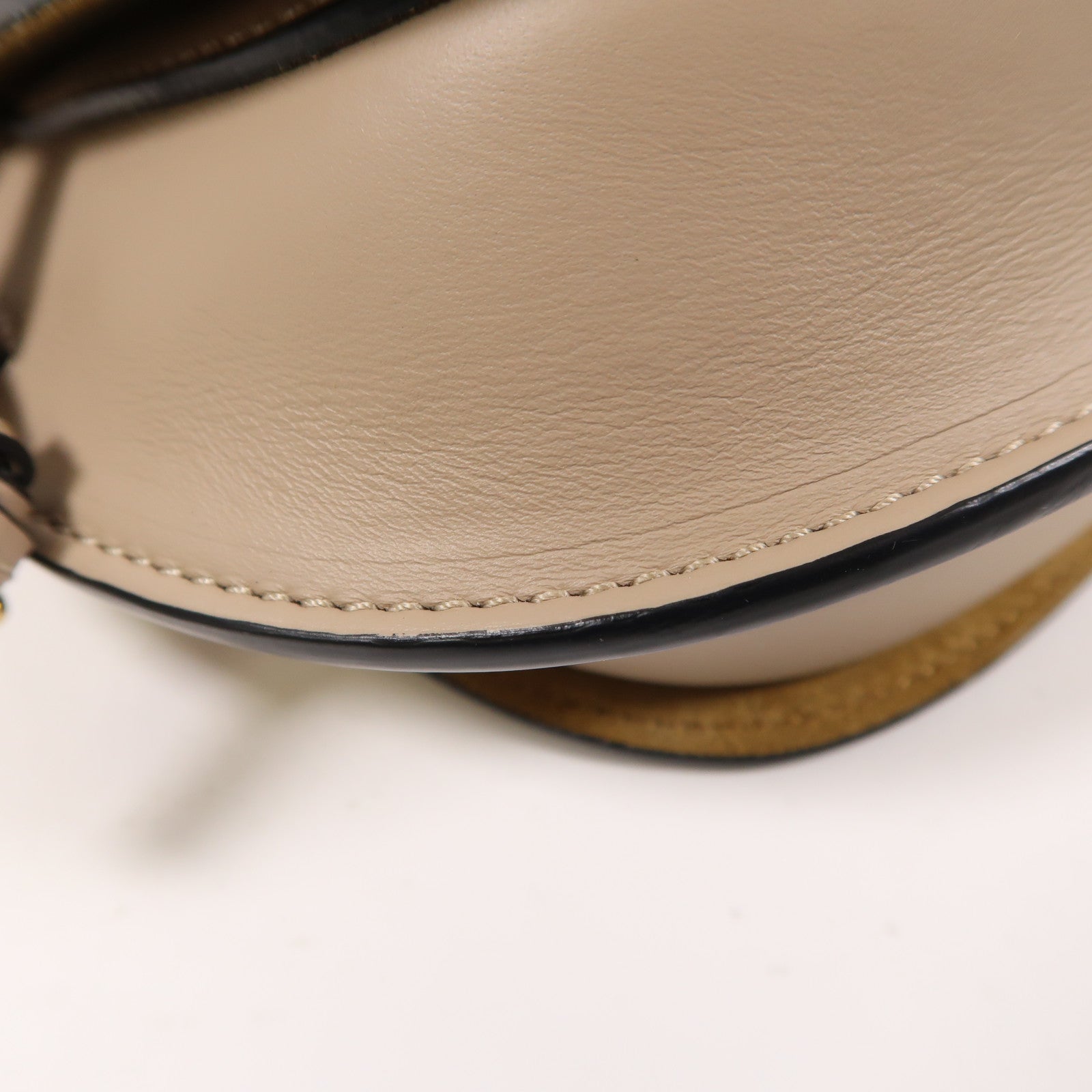 LOEWE 牛皮皮革Mini Gate金扣肩背袋