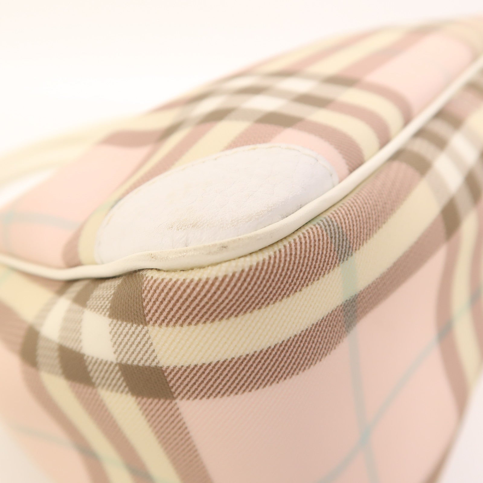 BURBERRY 塗層帆布Hand Bag銀扣手挽袋